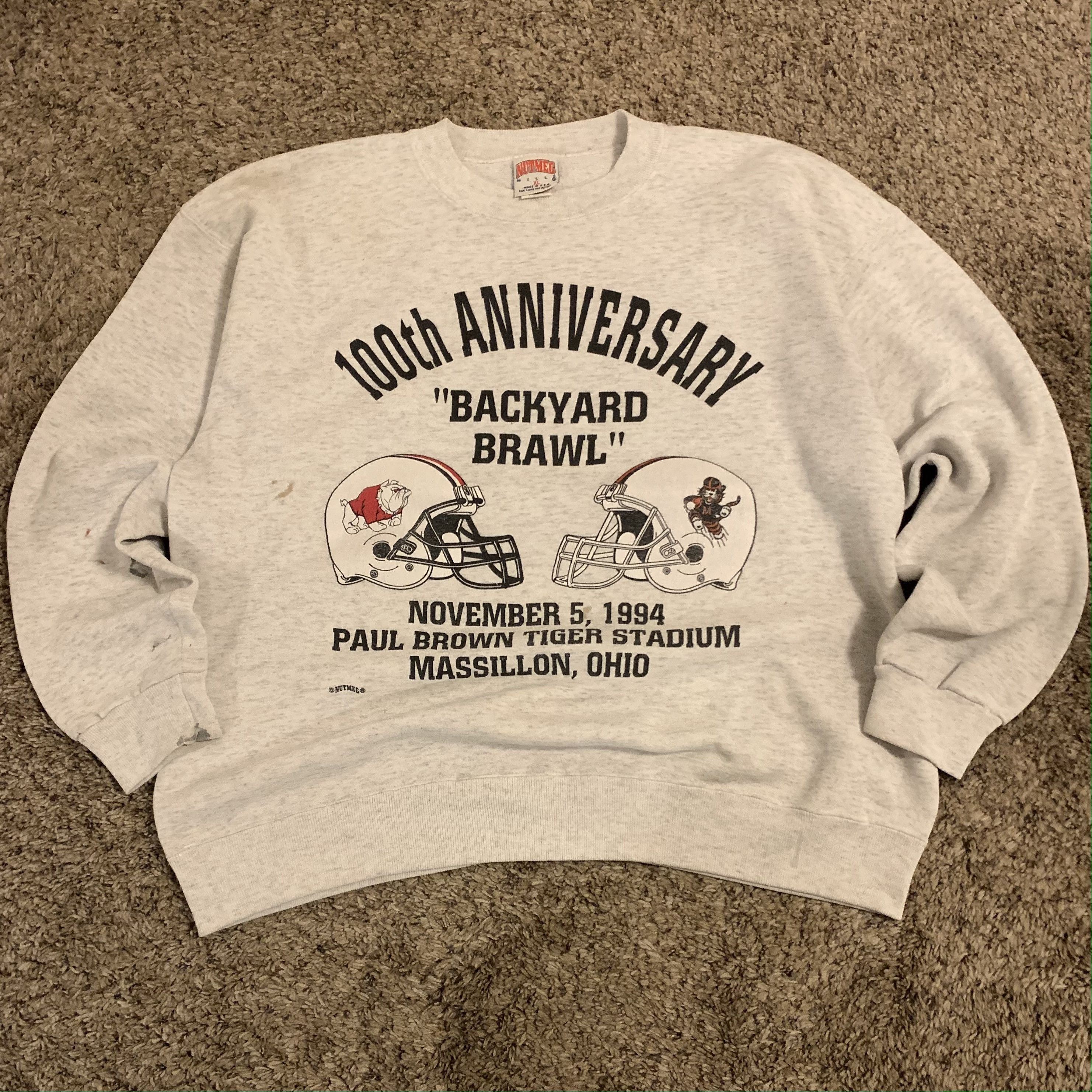 Nutmeg VINTAGE 1994 NUTMEG MILLS SWEATSHIRT Size US XL / EU 56 / 4 - 1 Thumbnail