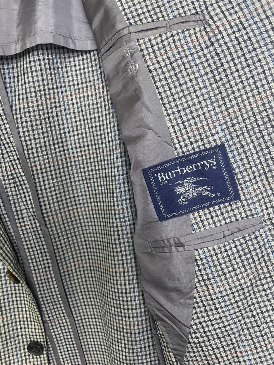 Burberry × Vintage Burberry Men Blazer Size US L / EU 52-54 / 3 - 4 Thumbnail