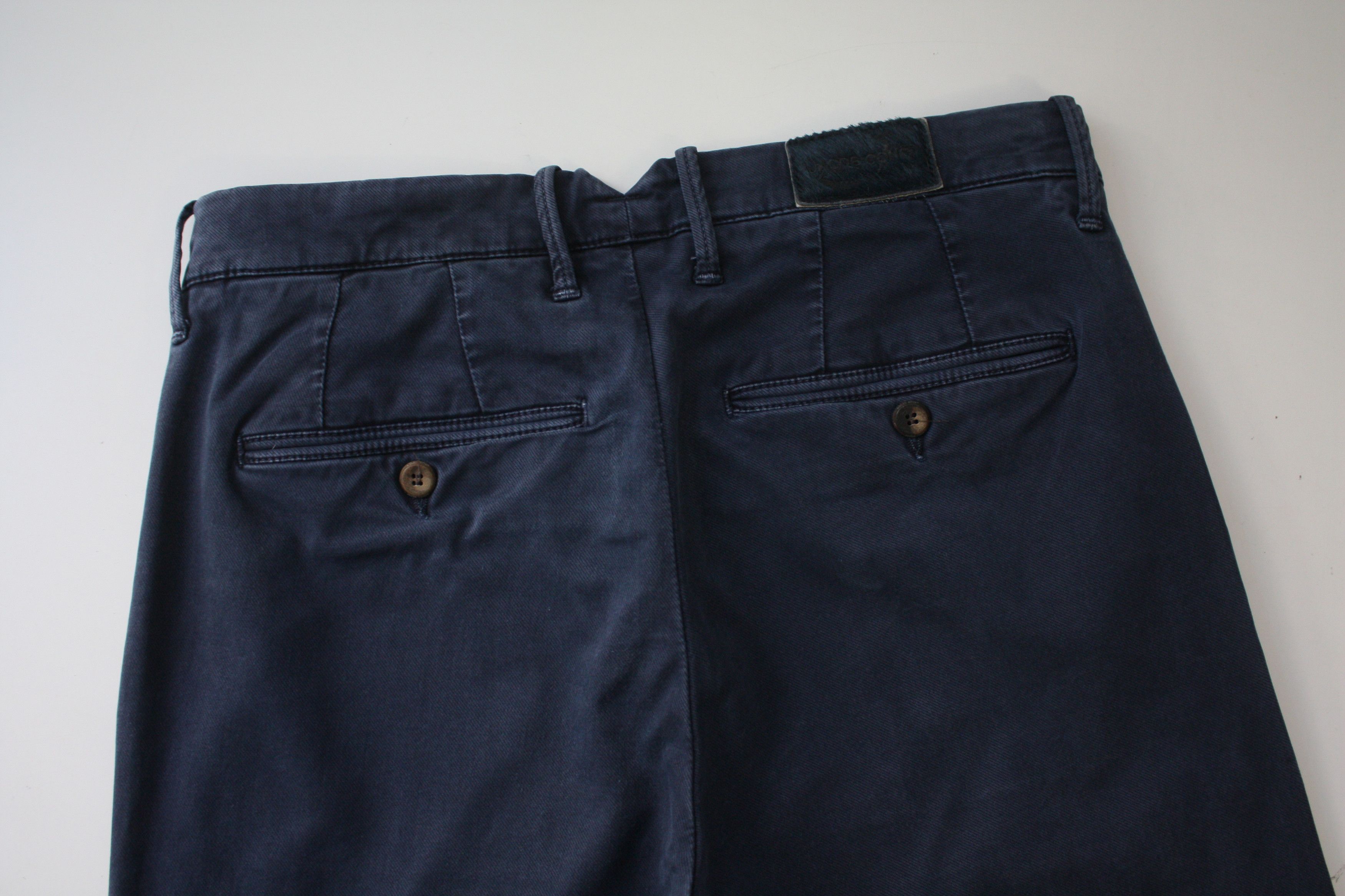 Jacob Cohen Jacob Cohen Navy Casual Pants Men's 29 Made In Italy Size US 29 - 4 Thumbnail