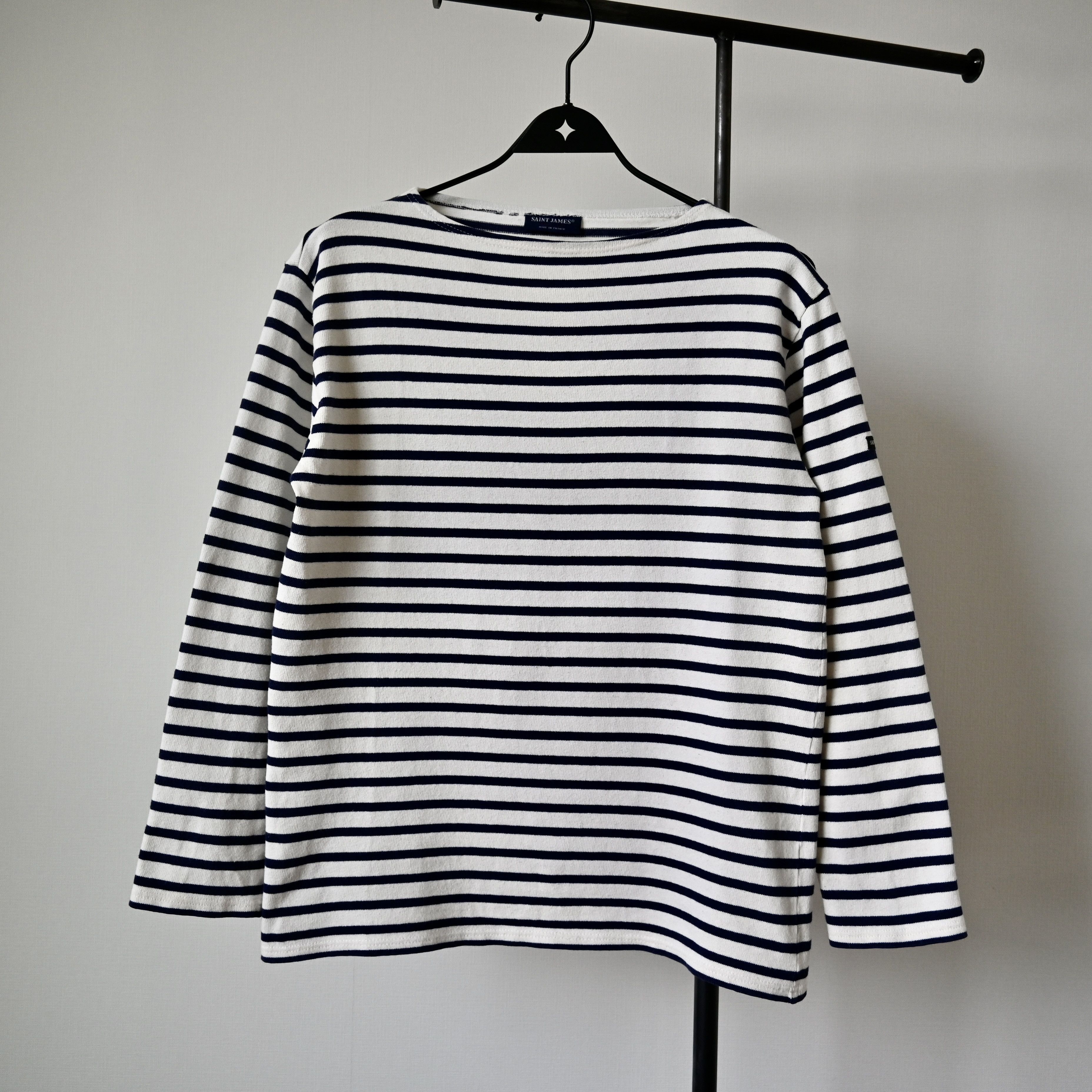 Saint James SAINT JAMES "GUILDO" heavyweight cotton breton shirt, 4/M Size US M / EU 48-50 / 2 - 2 Thumbnail