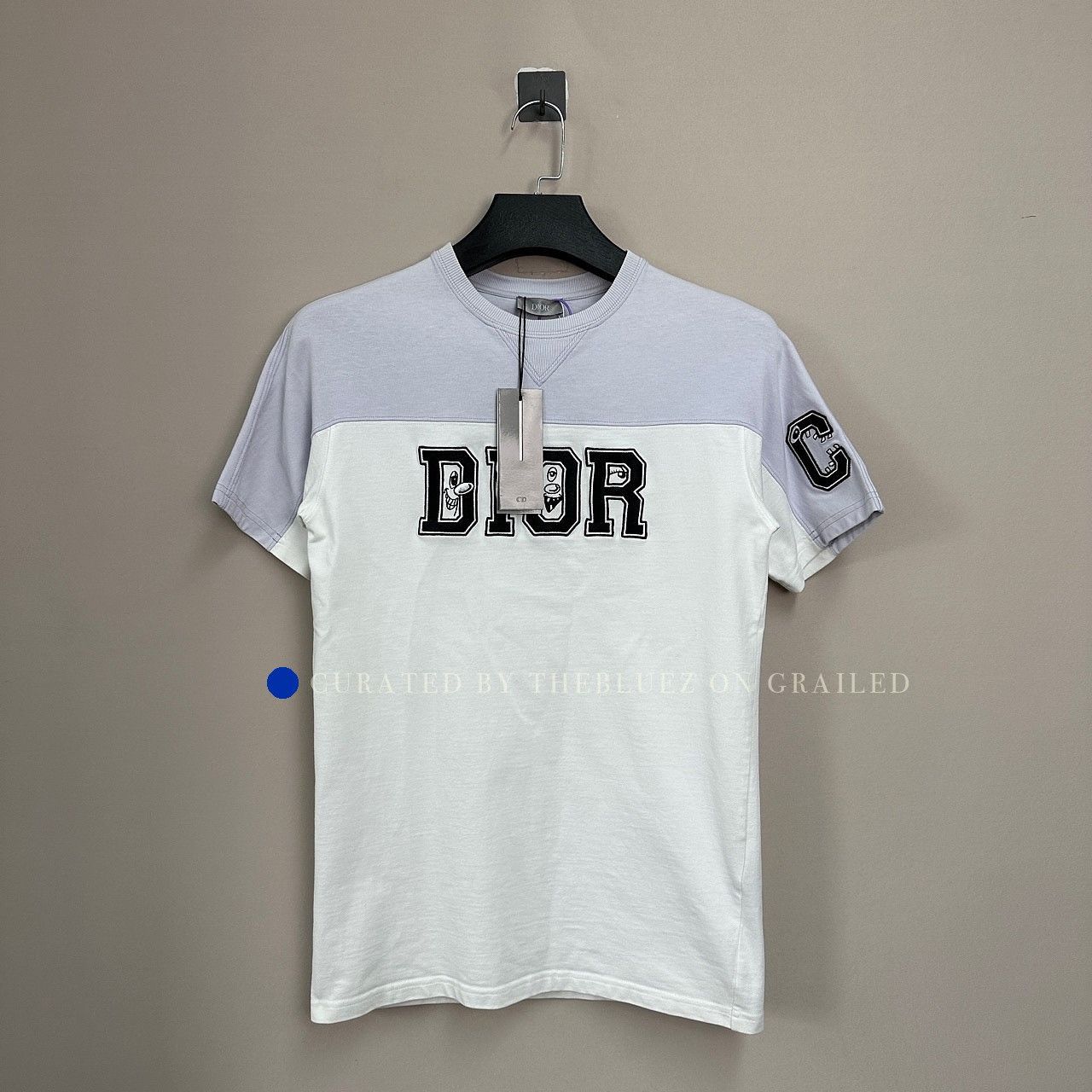 Dior Dior x Kenny Scharf Logo Tee in White Size US XXS / EU 40 - 1 Thumbnail