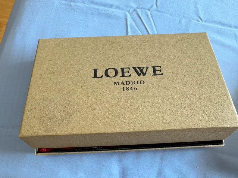 Loewe LOEWE Red scarf Size ONE SIZE - 2 Thumbnail