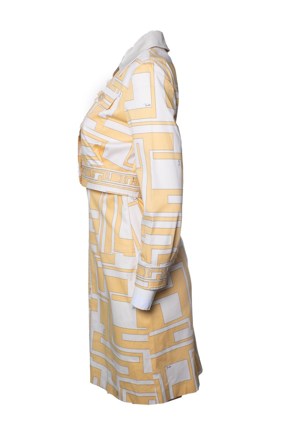 Emilio Pucci Emilio Pucci, Twin set in peach and white Size XS / US 0-2 / IT 36-38 - 7 Thumbnail