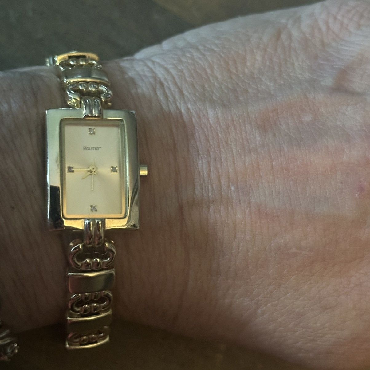 Vintage Vintage Holsted gold tone watch Size ONE SIZE - 4 Thumbnail
