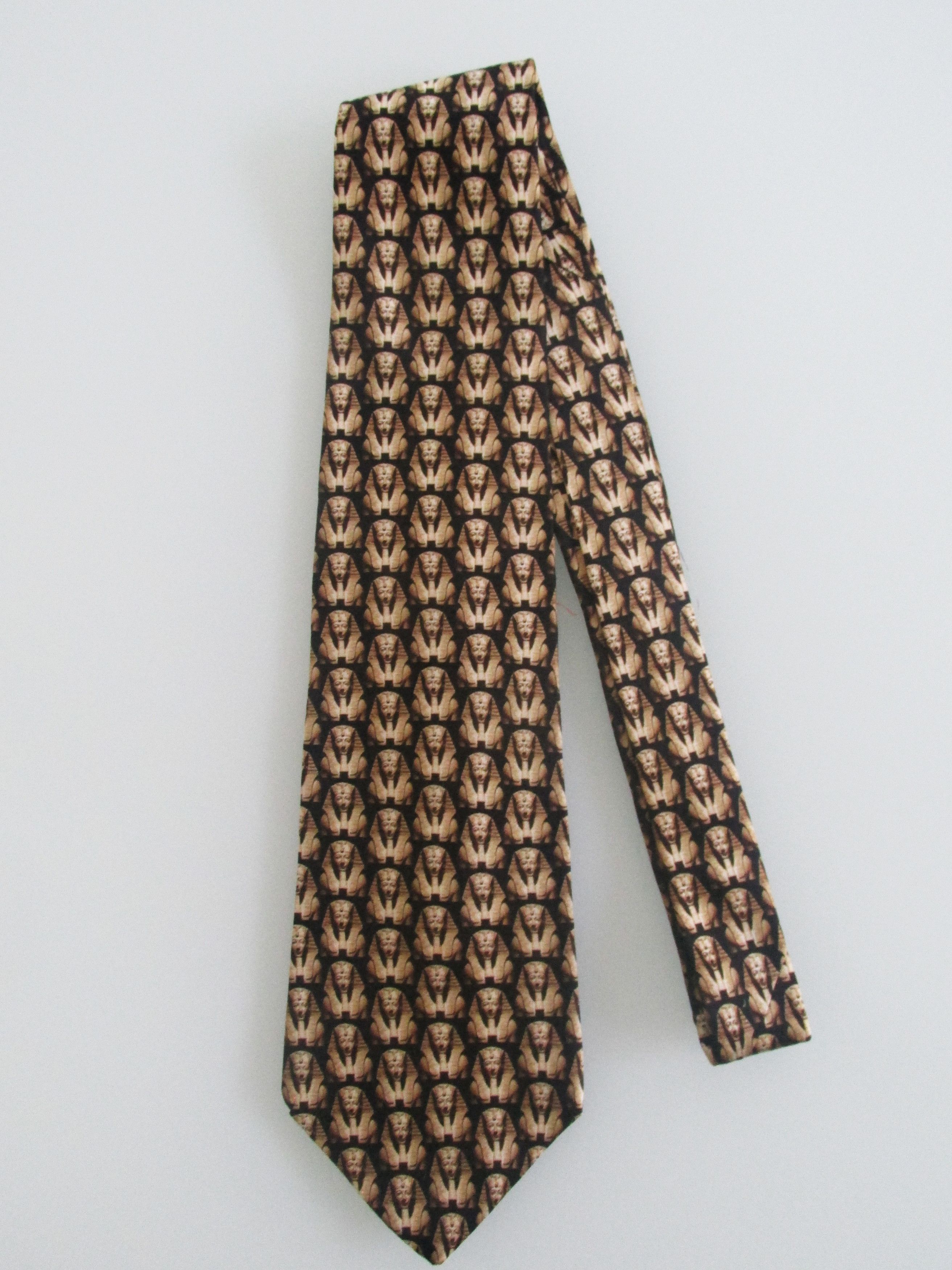 Other Museum Artifacts "Egyptology" Men's Silk Tie Size ONE SIZE - 1 Thumbnail