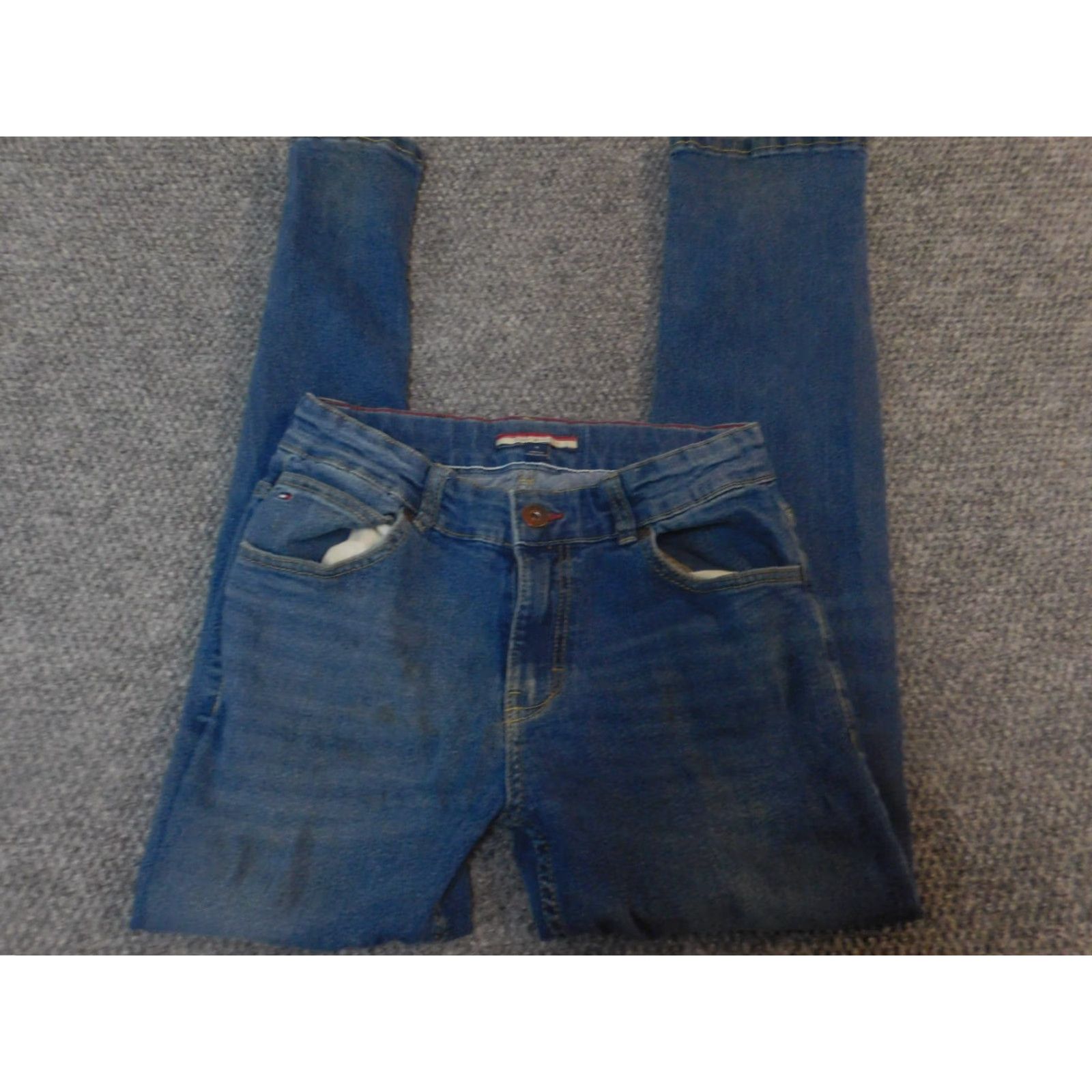 Tommy Hilfiger Tommy Hilfiger Jeans 16 Juniors Blue Straight Denim Women XS? Size 38" / US 16 / IT 52 - 2 Thumbnail