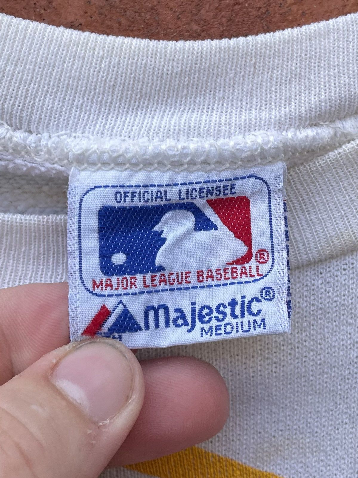 Majestic Rare 80s Majestic MLB Pittsburgh Pirates AOP crewneck Size US M / EU 48-50 / 2 - 2 Thumbnail