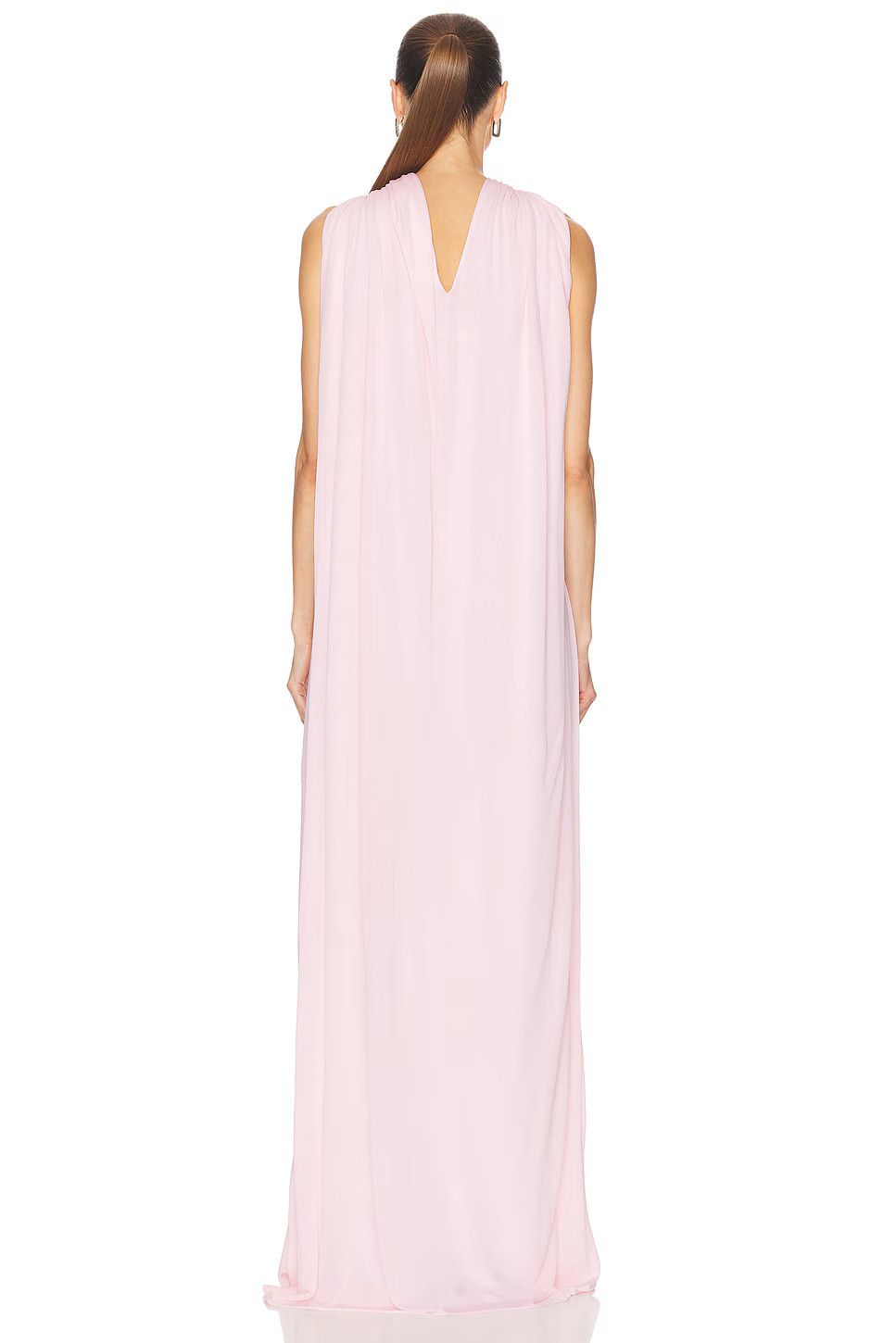 Jil Sander o1loc1c0426 Sleeveless Maxi Dress in Powder Pink Size L / US 10 / IT 46 - 3 Thumbnail
