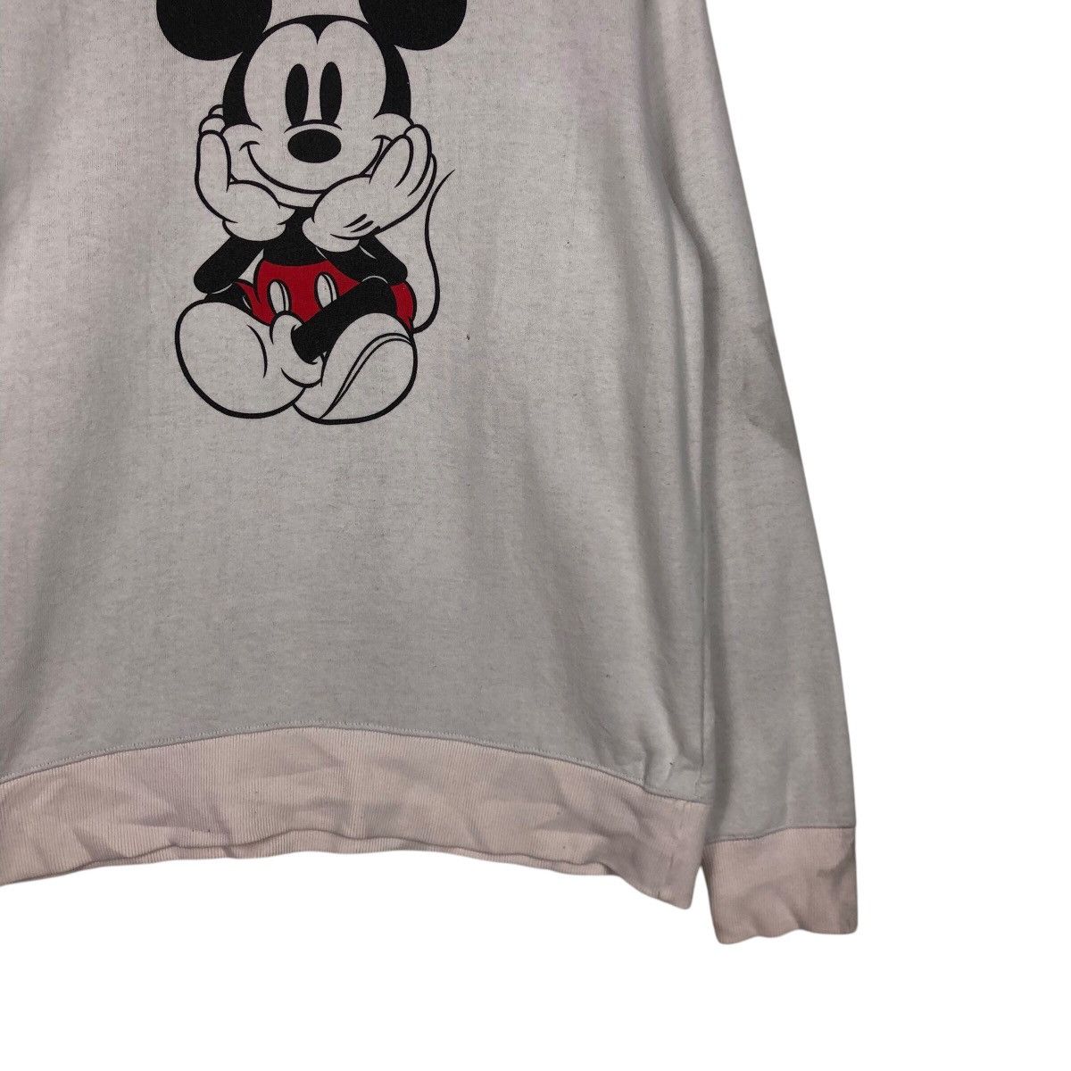 Japanese Brand × Mickey Mouse 📌Vintage Sweatshirt Crewneck Mickey Mouse Big Logo Size US M / EU 48-50 / 2 - 6 Thumbnail