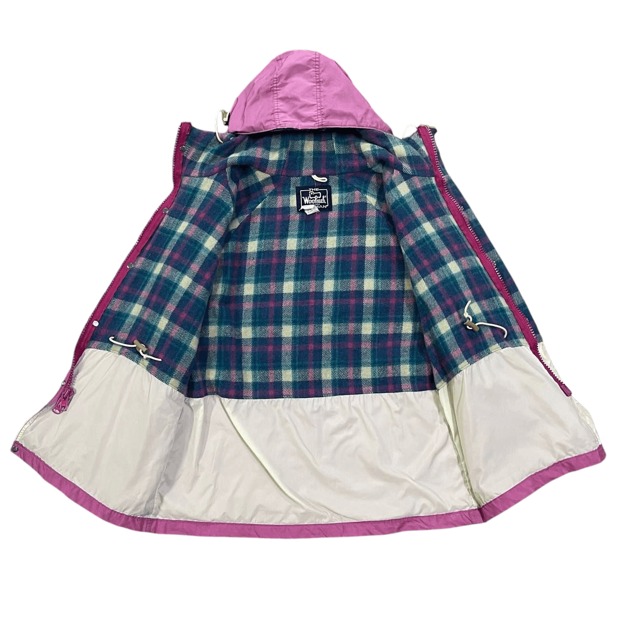 Woolrich Woolen Mills Vintage 80's Woolrich Pink Jacket Size L / US 10 / IT 46 - 10 Thumbnail