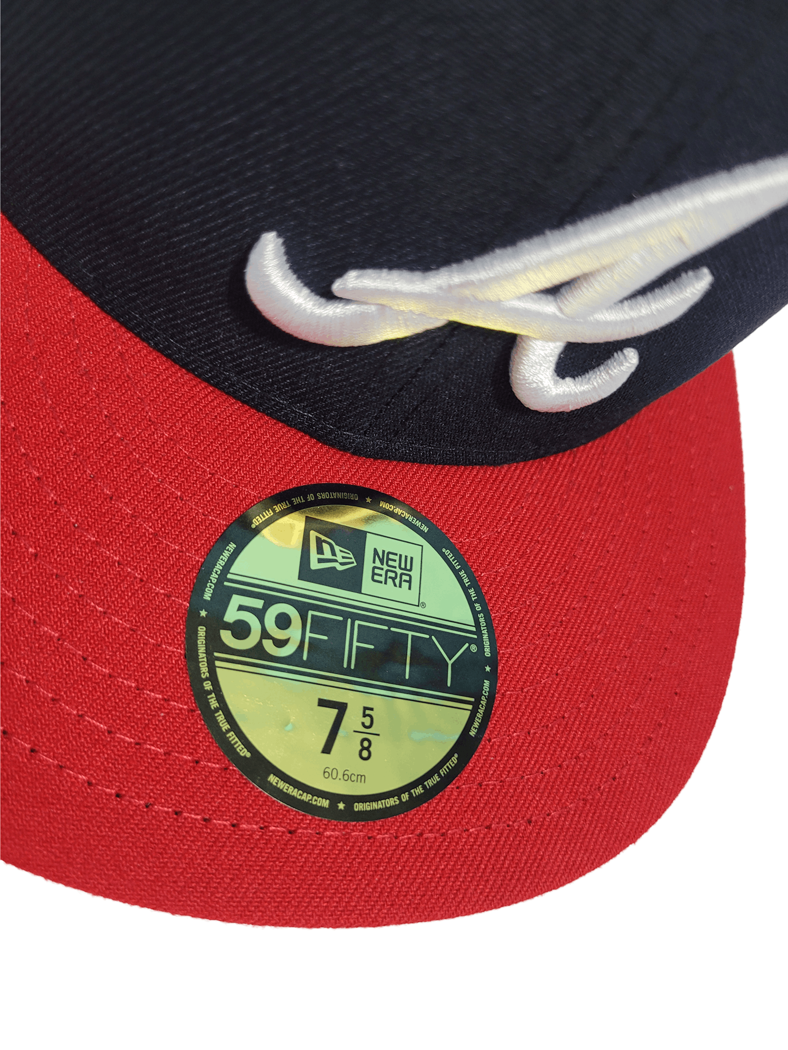 New Era New Era Atlanta Braves 7 5/8 Fitted Cap Size ONE SIZE - 3 Thumbnail