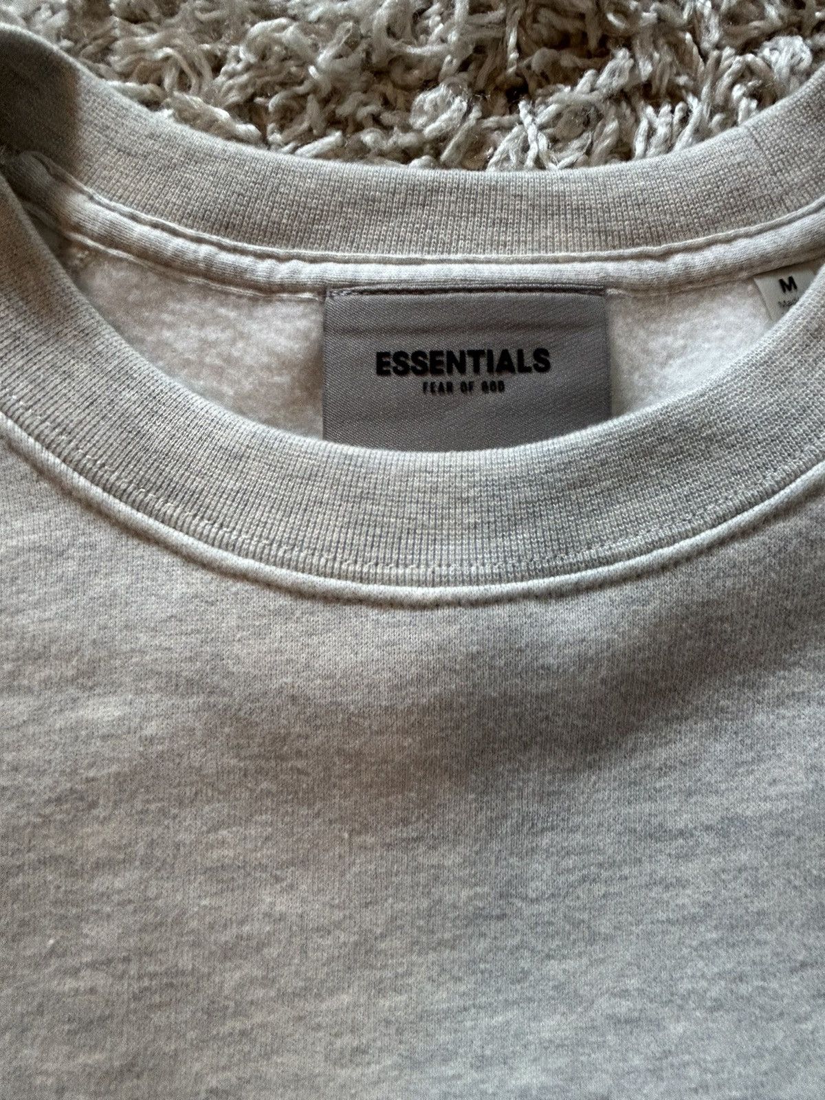 Essentials × Fear of God Fear of God Essentials Crew Neck Grey Size M Size US M / EU 48-50 / 2 - 4 Thumbnail