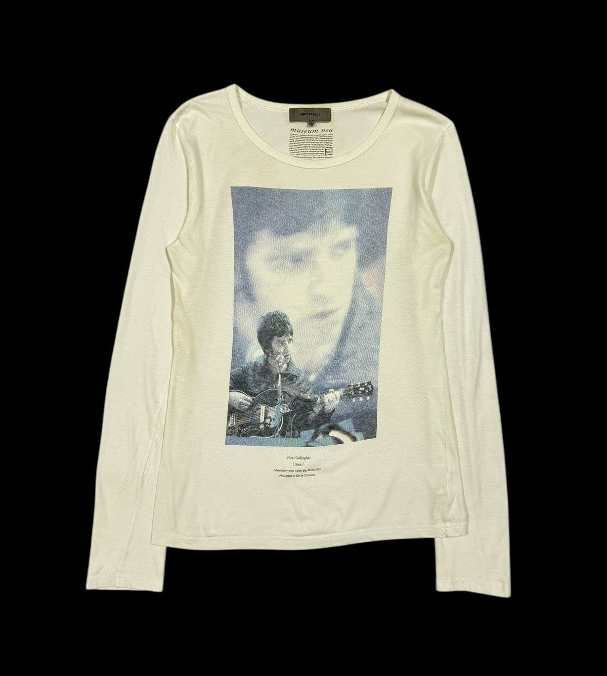 Band Tees × Hysteric Glamour × Ships Jet Blue Ships Jet Blue *Noel Gallargher*Oasis Concert Gig Macherster Size US S / EU 44-46 / 1 - 1 Thumbnail