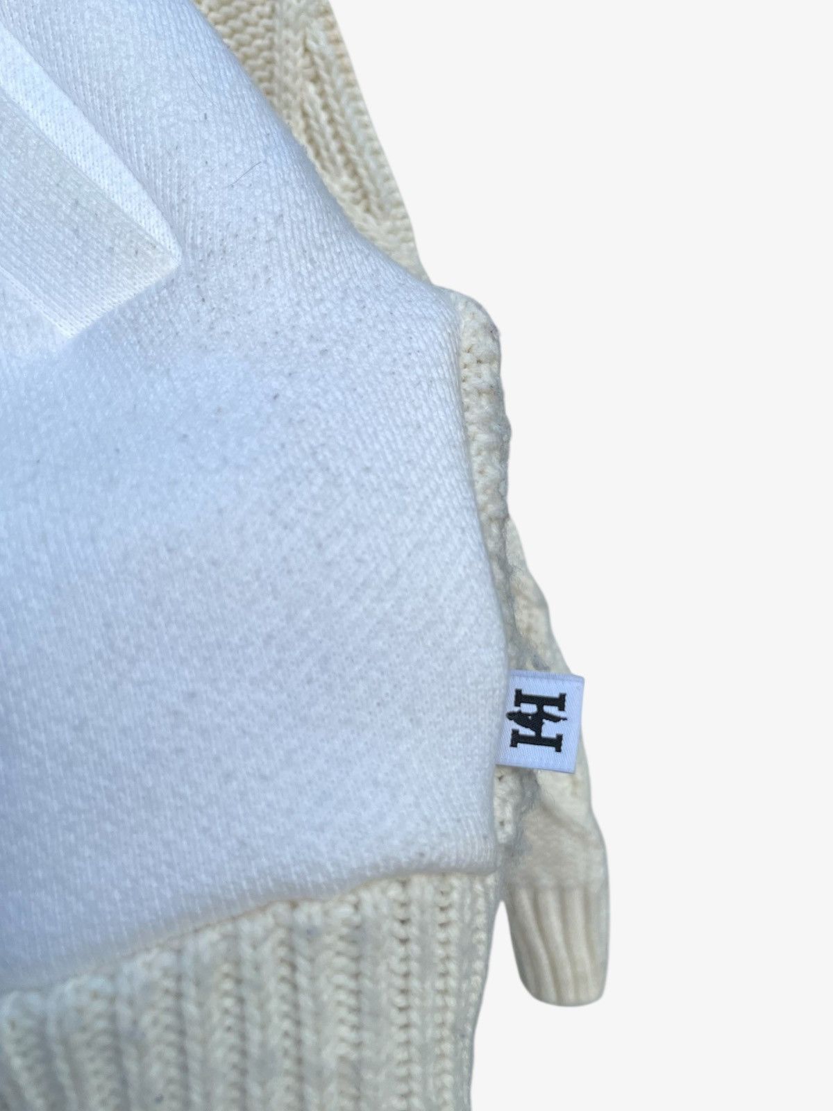 Hysteric Glamour Hysteric Glamour Chunky Knit Zip Up Hoodie Size US M / EU 48-50 / 2 - 7 Thumbnail