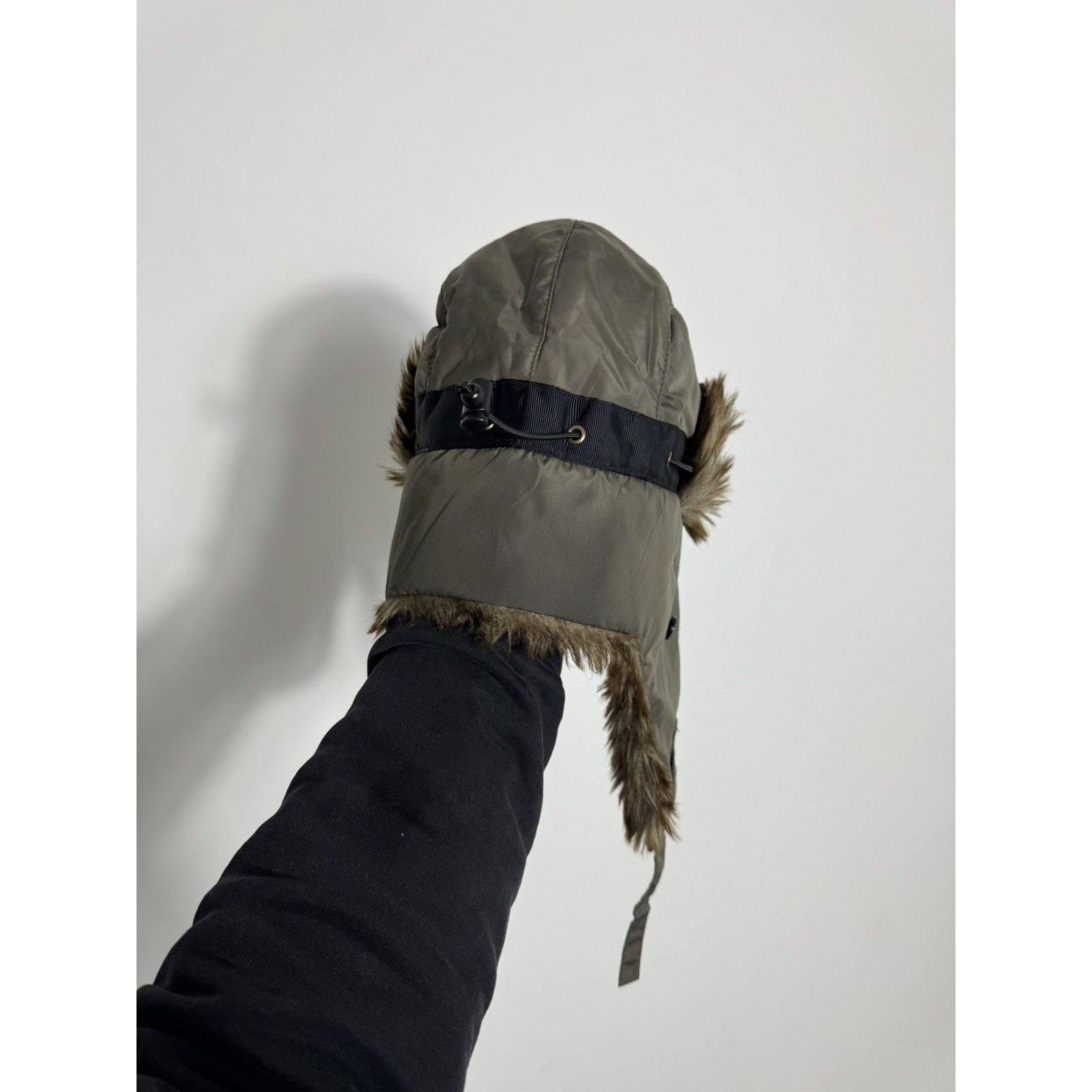 Japanese Brand Y2K Ushanka Fur Fuzzy Hat 90s Style Vintage ifsixwasnine+ Size ONE SIZE - 4 Thumbnail
