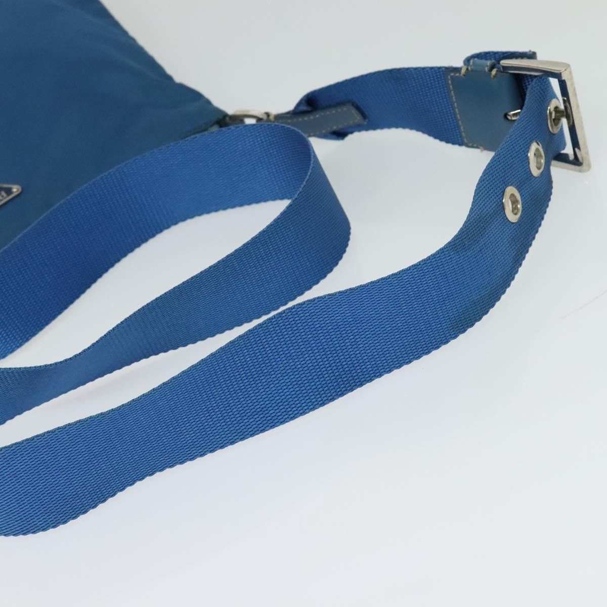Prada PRADA Shoulder Bag Nylon Blue Silver Size ONE SIZE - 7 Thumbnail