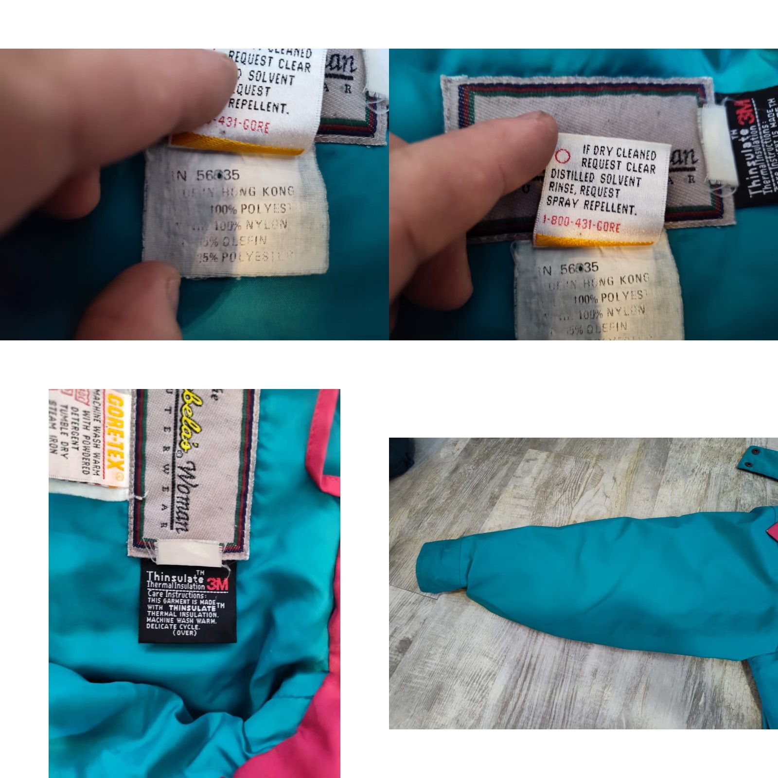 Vintage VINTAGE Cabela's Jacket Coat Womens Blue Hooded Gore-Tex Thinsulate Water Resistant 30" JACKET/COAT LENGTH 30" XL Regular Size XL / US 12-14 / IT 48-50 - 9 Thumbnail