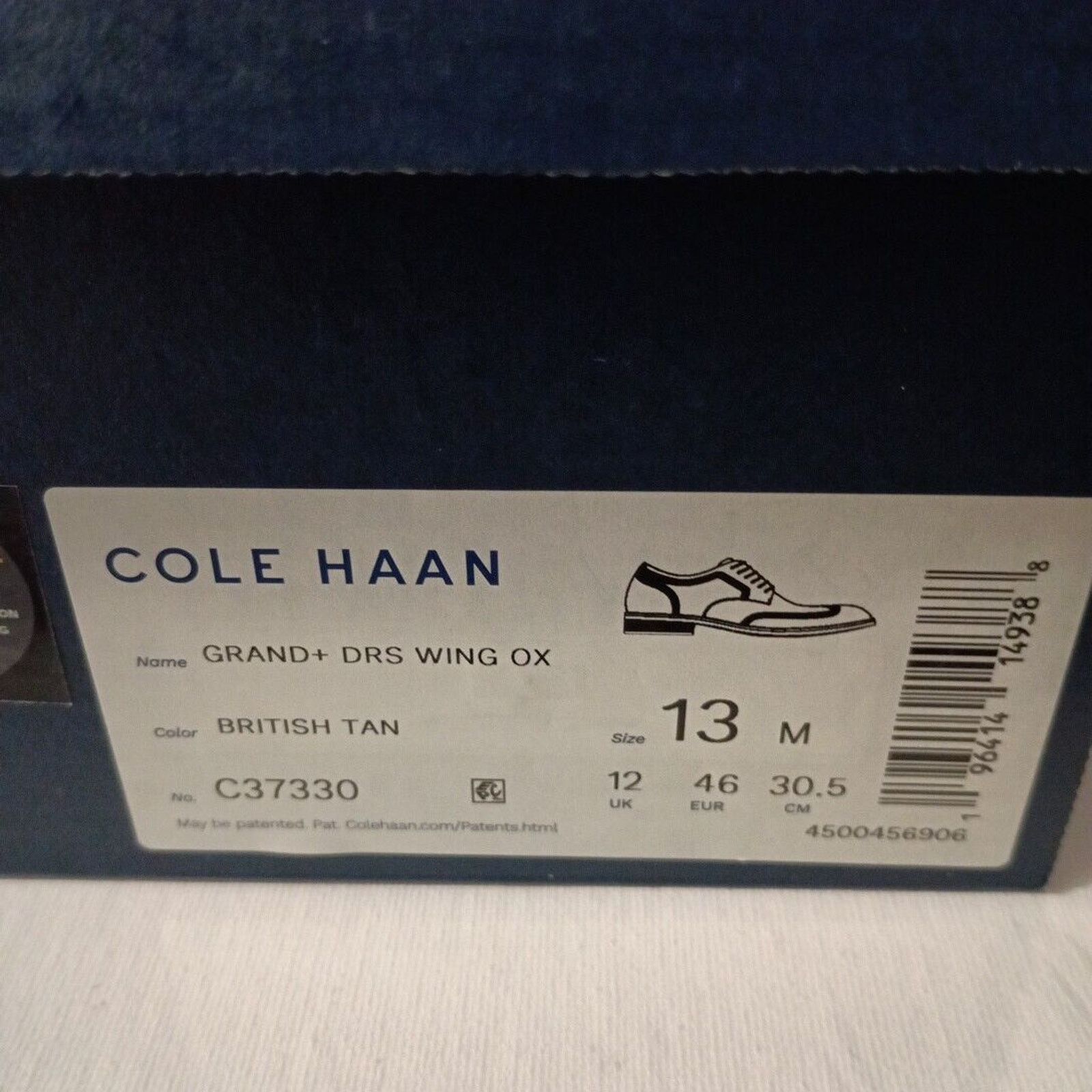 Cole Haan Cole Haan Dress Wingtip Oxford Shoes Men's Size 13M C37330 Size US 13 / EU 46 - 8 Thumbnail