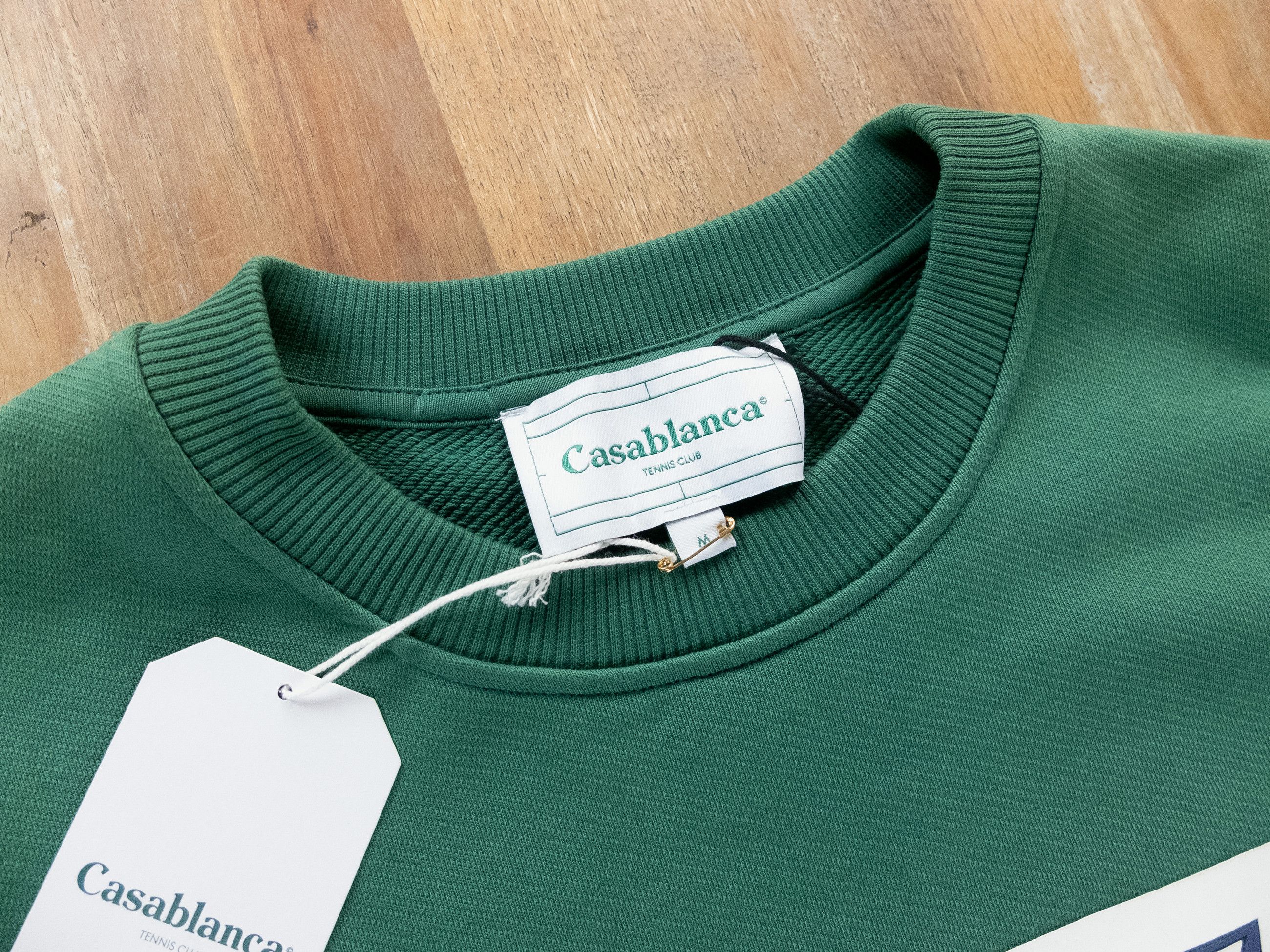 Casablanca CASABLANCA Casa Racing 3D green sweatshirt Medium q Size US M / EU 48-50 / 2 - 2 Thumbnail