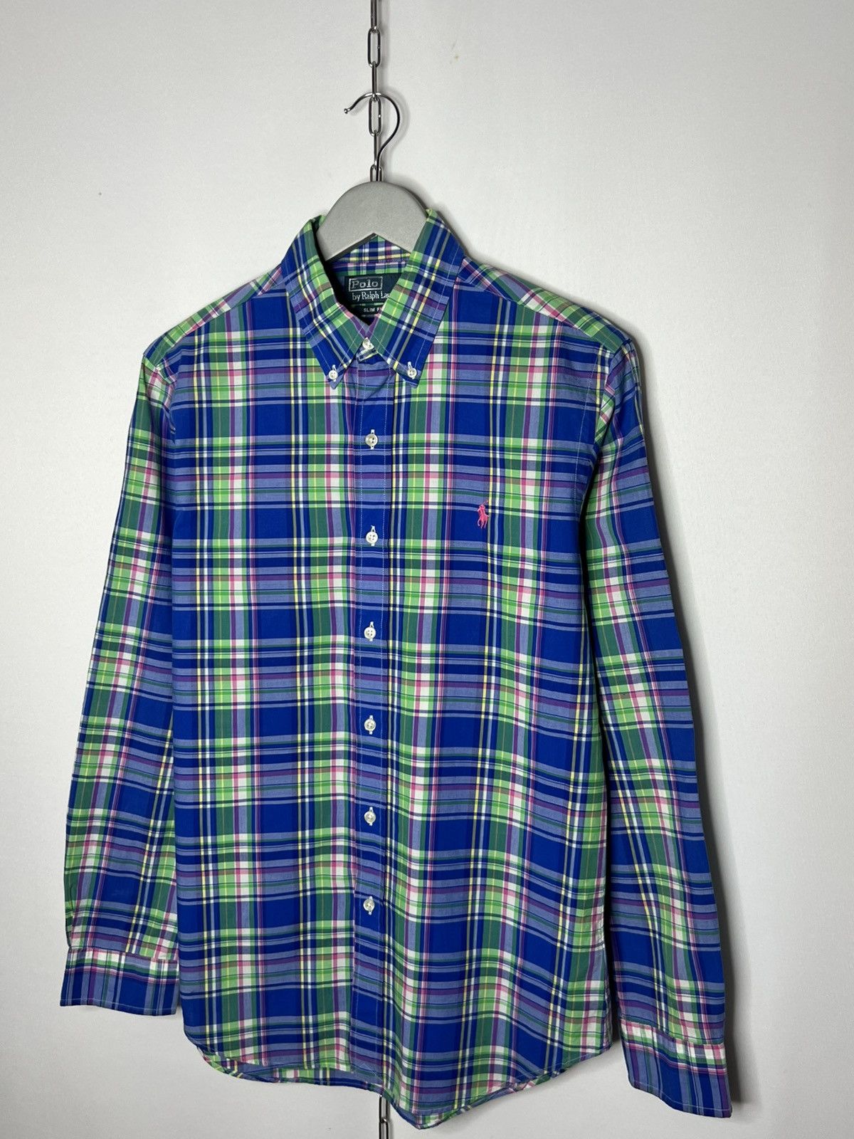 Polo Ralph Lauren Polo Ralph Lauren Plaid Multicolour Shirt Long Sleeve Size US M / EU 48-50 / 2 - 2 Thumbnail