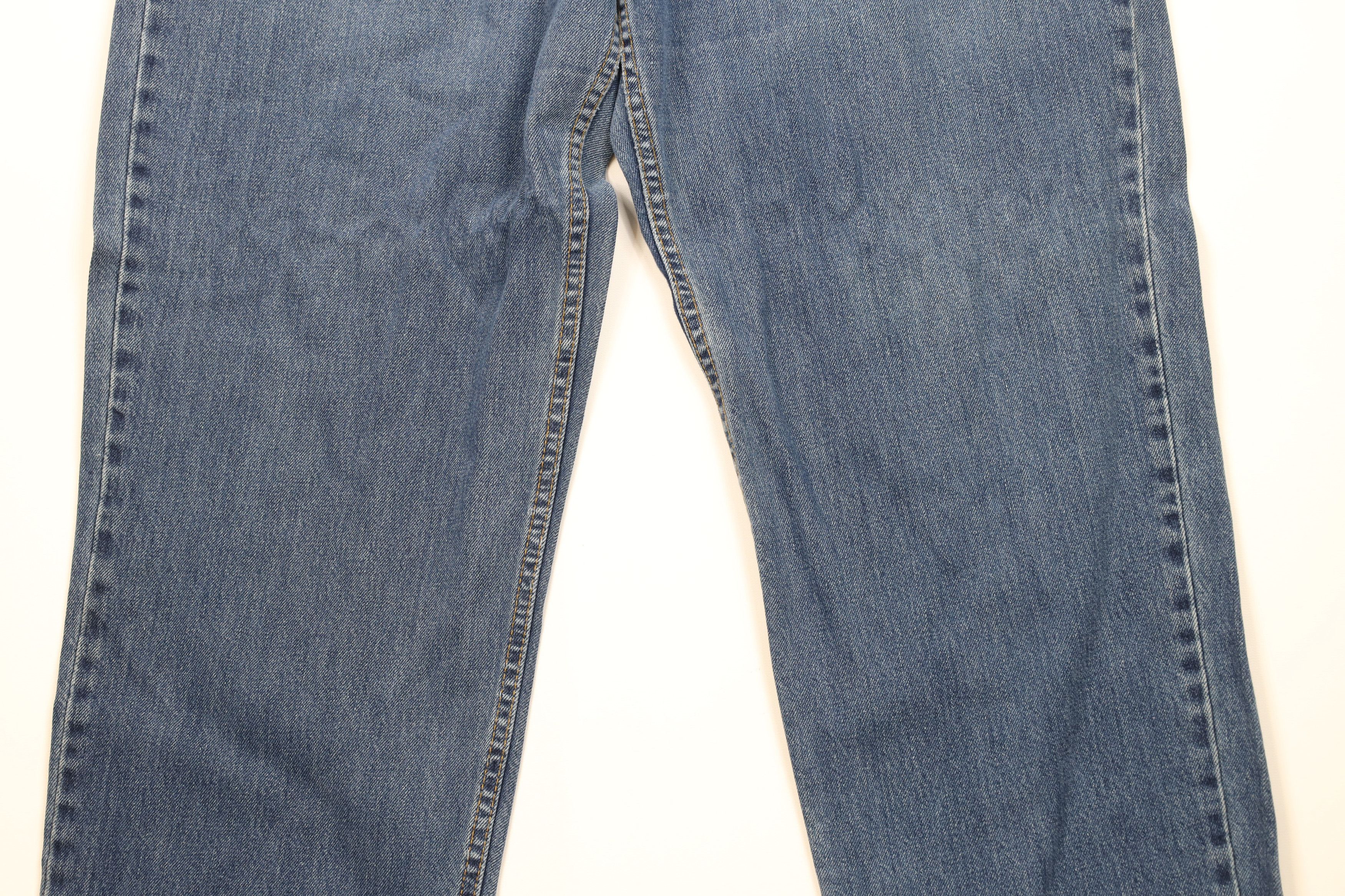 Levi's Vintage Y2K 2002 Levis 550 Relaxed Fit Denim Jeans Blue USA Size US 40 / EU 56 - 3 Thumbnail