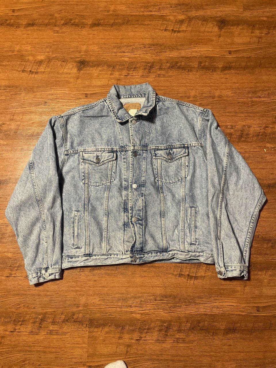 Gap Vintage Gap Light Blue Denim Jacket Size US XL / EU 56 / 4 - 1 Thumbnail