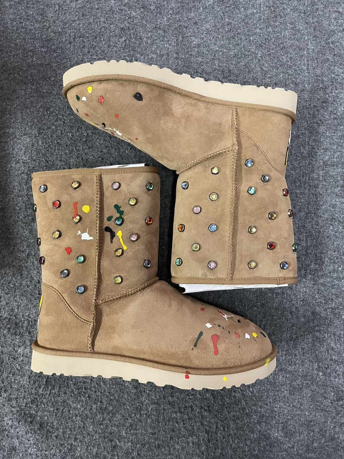 image of Gallery Dept Classic Short Chestnut Boots in Brown Tan, Men's (Size 10)