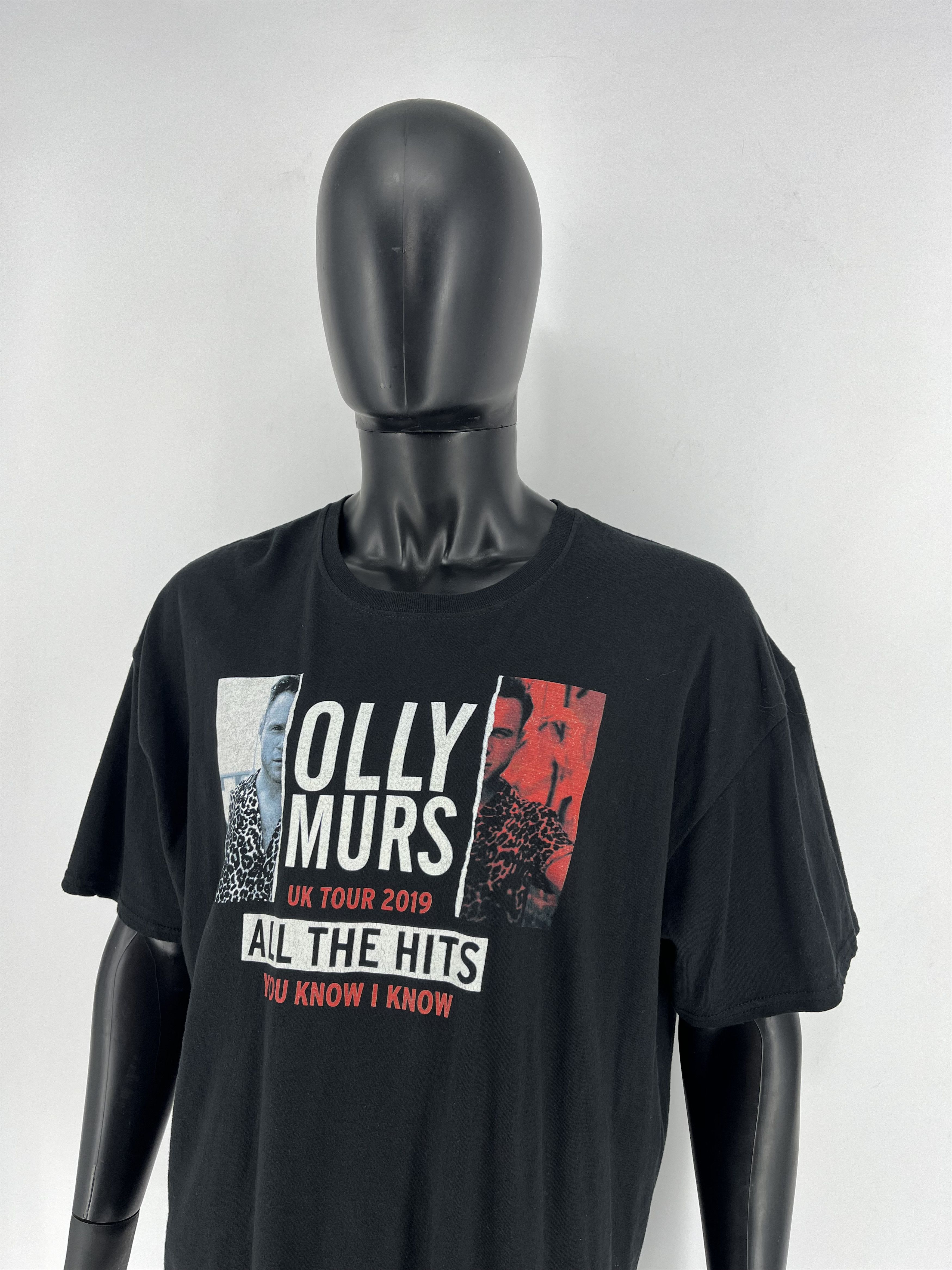 Band Tees Olly Murs Band Tee Tshirts Vintage Size XXL World Tour 2019 Size US XXL / EU 58 / 5 - 8 Thumbnail