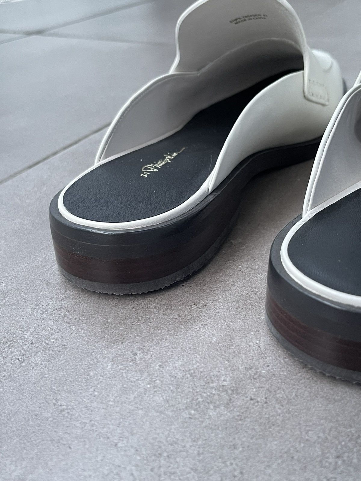 !DS! SS23 3.1 Phillip Lim Alexa Loafer Bone White Mule
