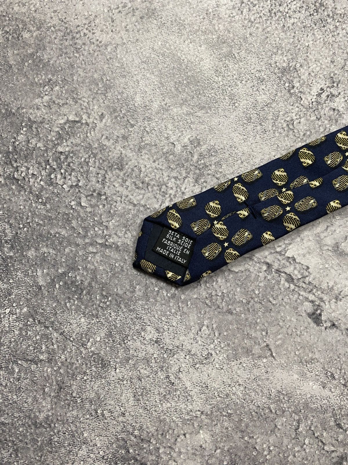 Yves Saint Laurent Yves Saint Laurent YSL Tie Vintage Monogram Old Money 90s Size ONE SIZE - 14 Thumbnail