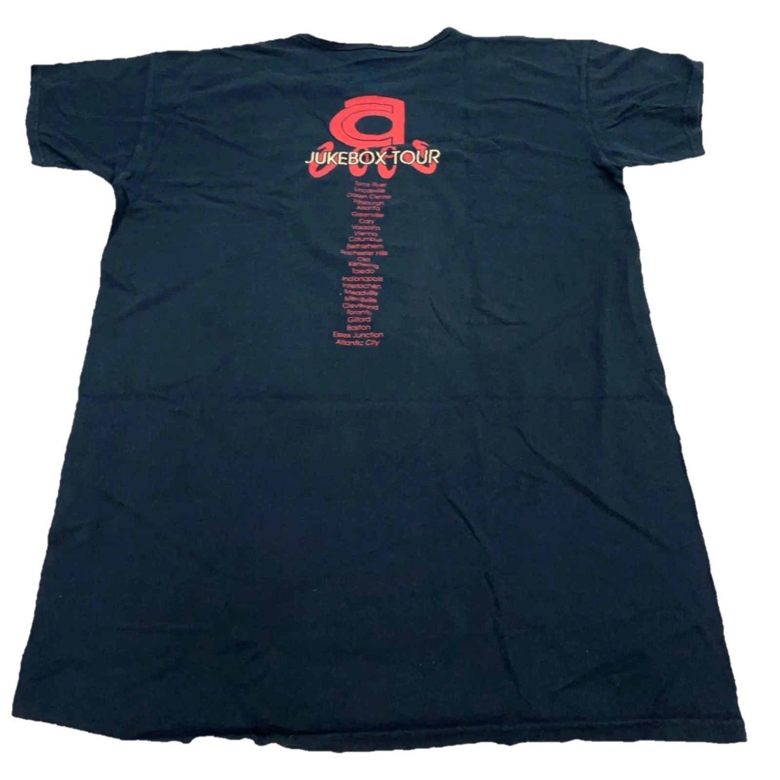 Anvil Vintage Anvil Shirt Women One Size Black Band Tee Night Gown Baggy Tour Create Gown Shirt Size ONE SIZE - 2 Thumbnail