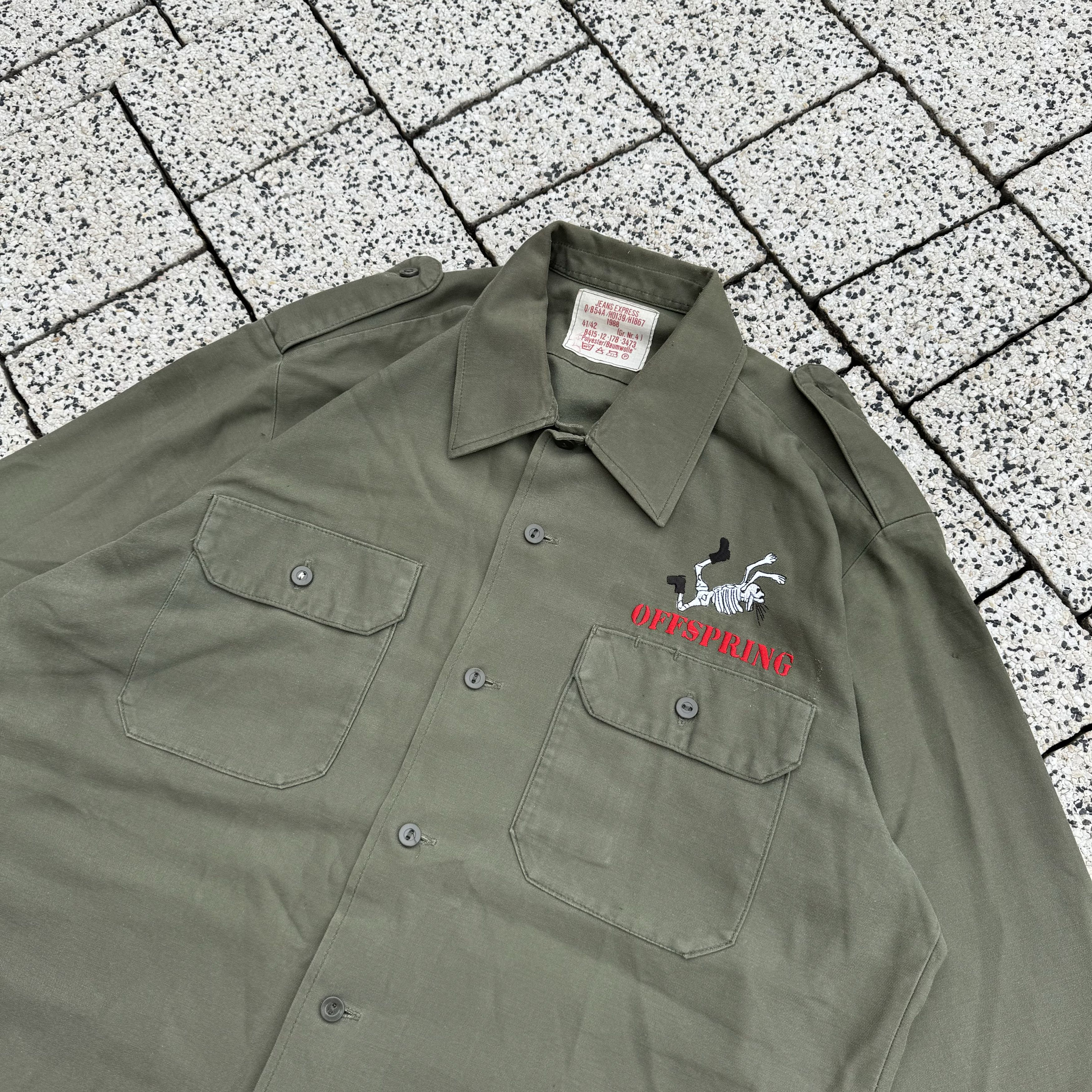 Band Tees × Vintage OFFSPRING SMASH 1994 RARE BAND SHIRT BUTTON UP Size US XL / EU 56 / 4 - 7 Thumbnail
