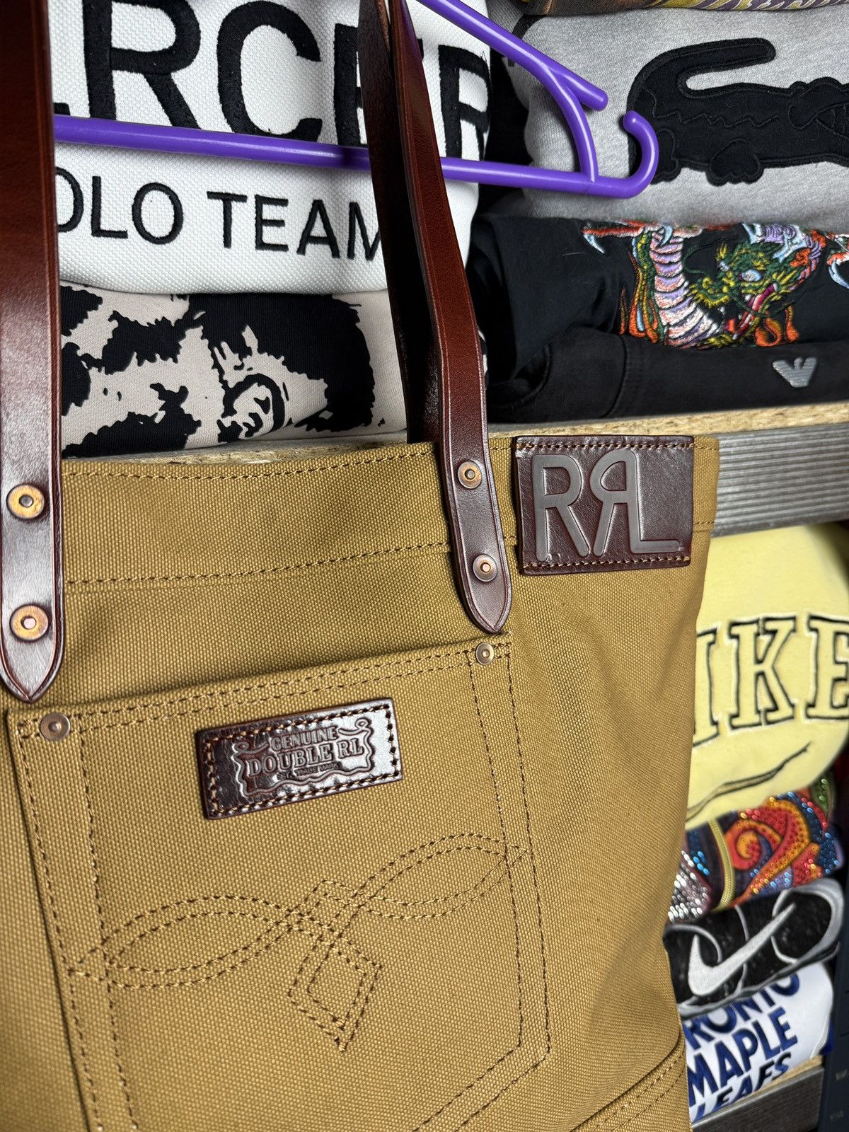 Ralph Lauren RRL Double RL Shoulder Bag Size ONE SIZE - 4 Thumbnail