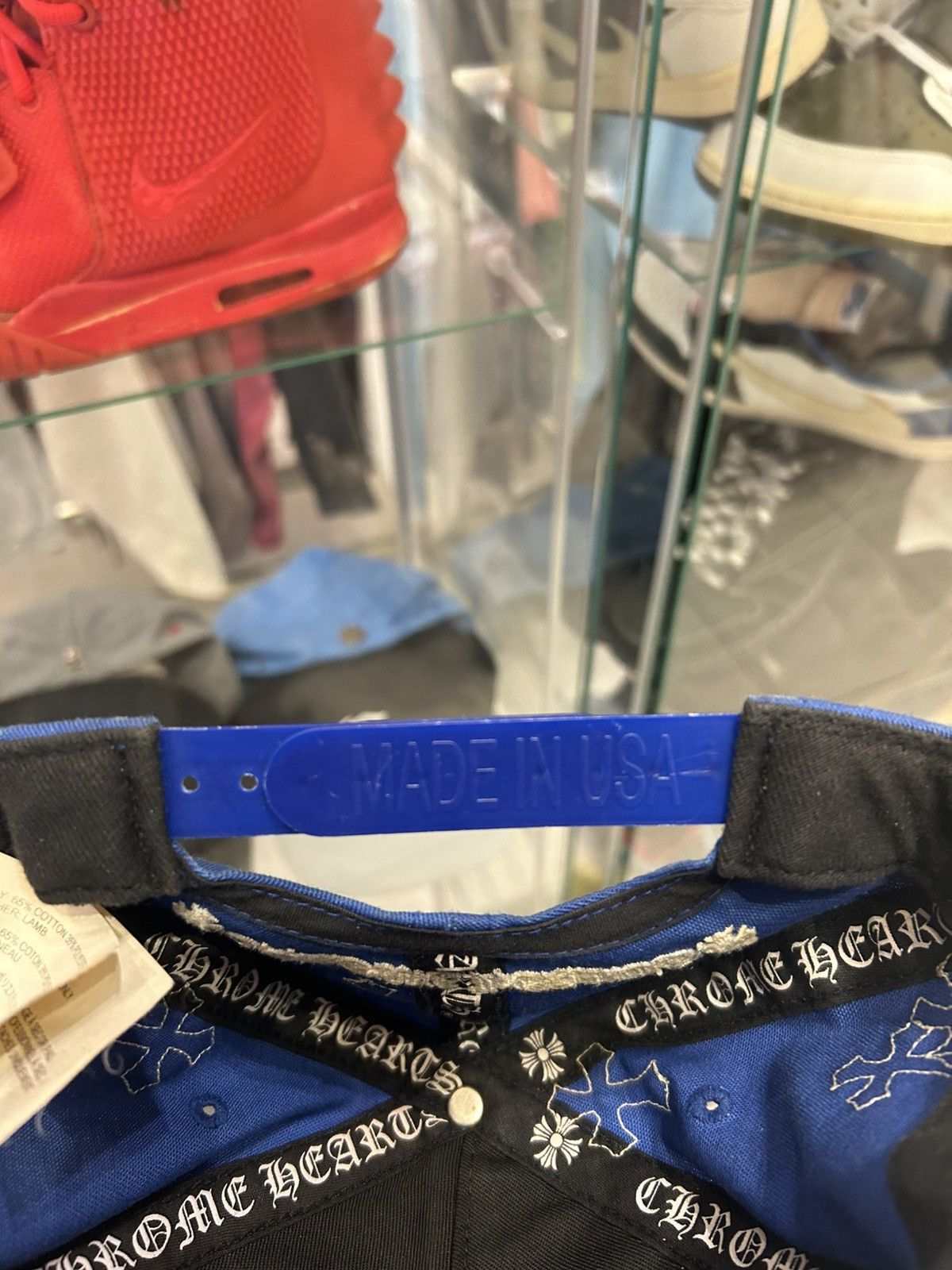 Chrome Hearts Chrome hearts blue cross patch trucker hat Size ONE SIZE - 7 Thumbnail