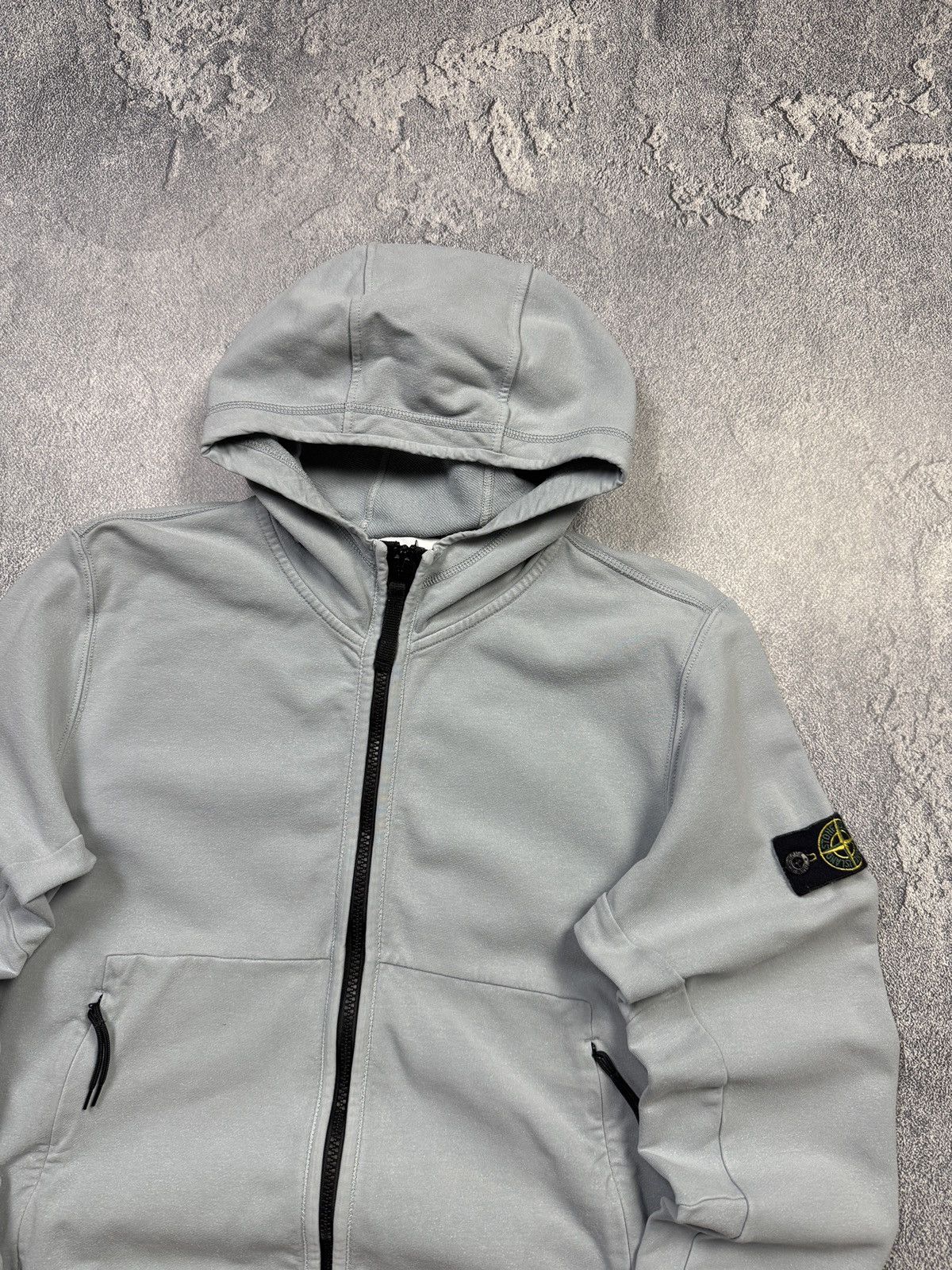 Stone Island Stone Island Junior Full Zip Hoodie Fits Mens Small Size US S / EU 44-46 / 1 - 3 Thumbnail