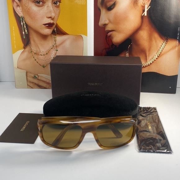 Tom Ford New - Tom Ford Duke Tf754 Soft Squared Acetate Shape Enriche Size ONE SIZE - 10 Thumbnail