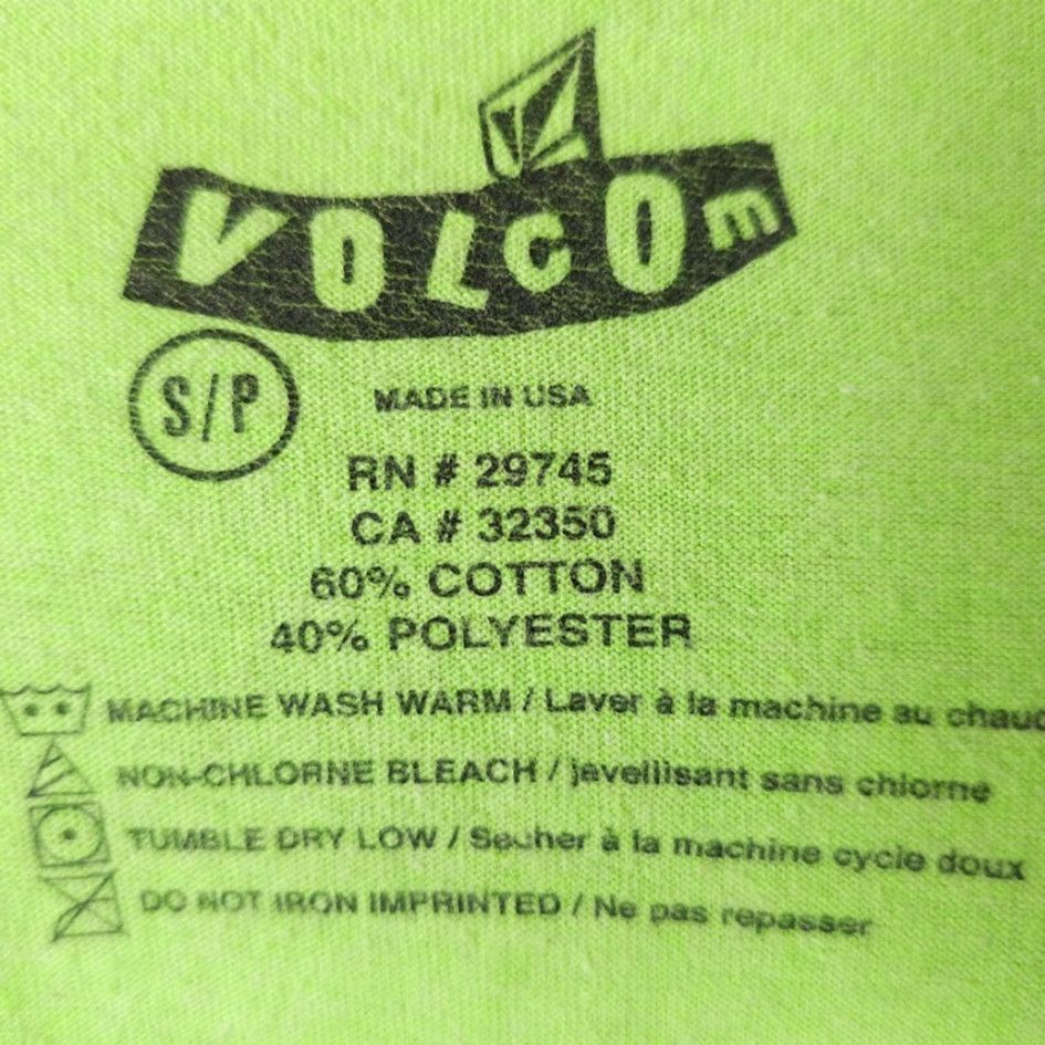 Volcom Volcom Tank Top Mens Size Small Lime Green California Surf And Skate Made In USA Size US S / EU 44-46 / 1 - 7 Thumbnail