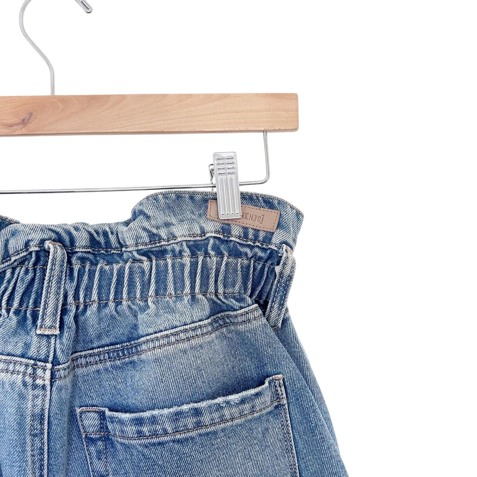 BLANKNYC Blank NYC Paper Bag Waist Jeans Sz 27 Size 27" / US 4 / IT 40 - 5 Thumbnail