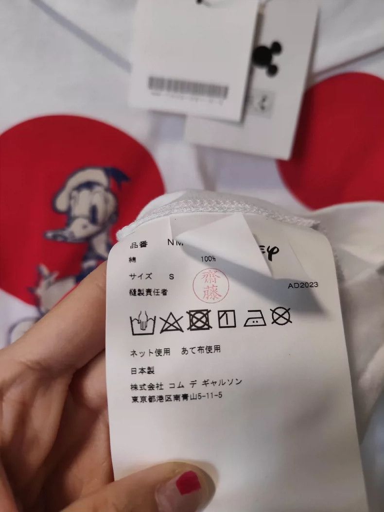 Comme des Garcons Comme Des Garcons Navy Receives 24ss Disney Cooperation Size S / US 4 / IT 40 - 8 Thumbnail