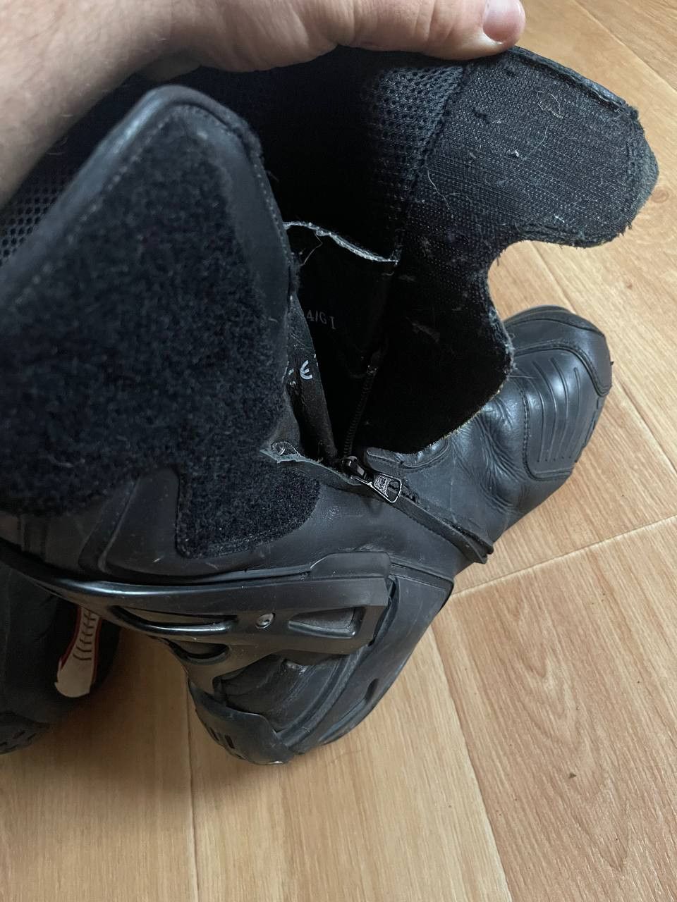 Vintage Men's Motocross Boots Black Leather TCX Size US 13 / EU 46 - 13 Thumbnail