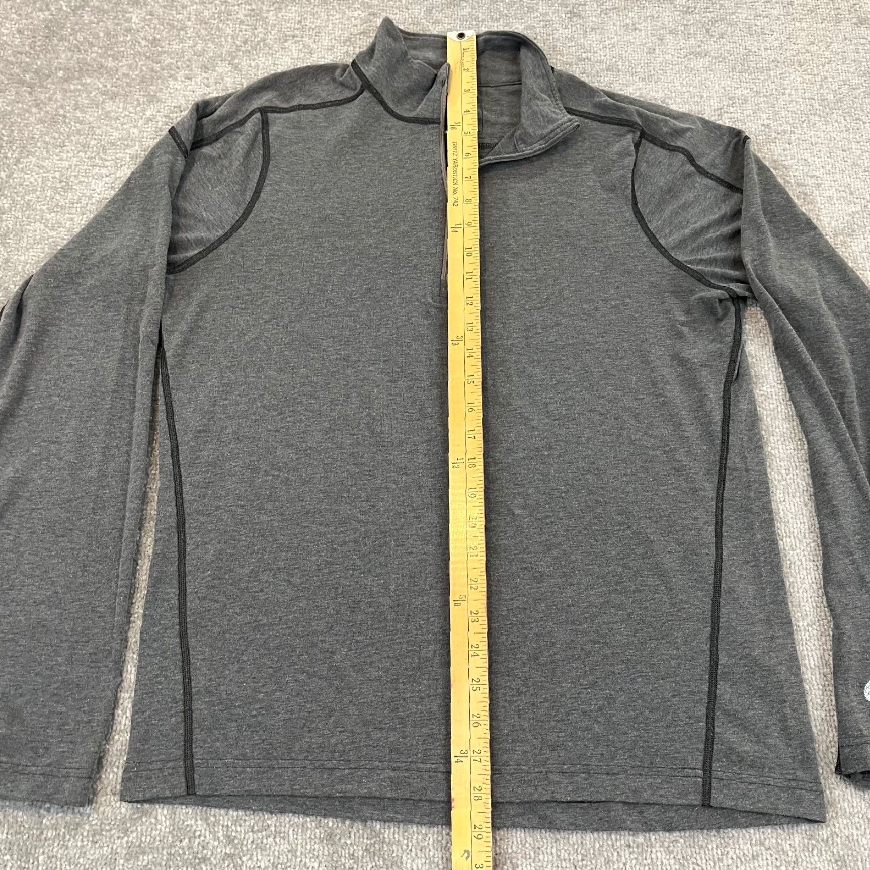 Vintage STIO Pullover Mens Medium Gray 1/2 Zip Jacket Hiking Outdoor Stretch L/S Size US M / EU 48-50 / 2 - 5 Thumbnail