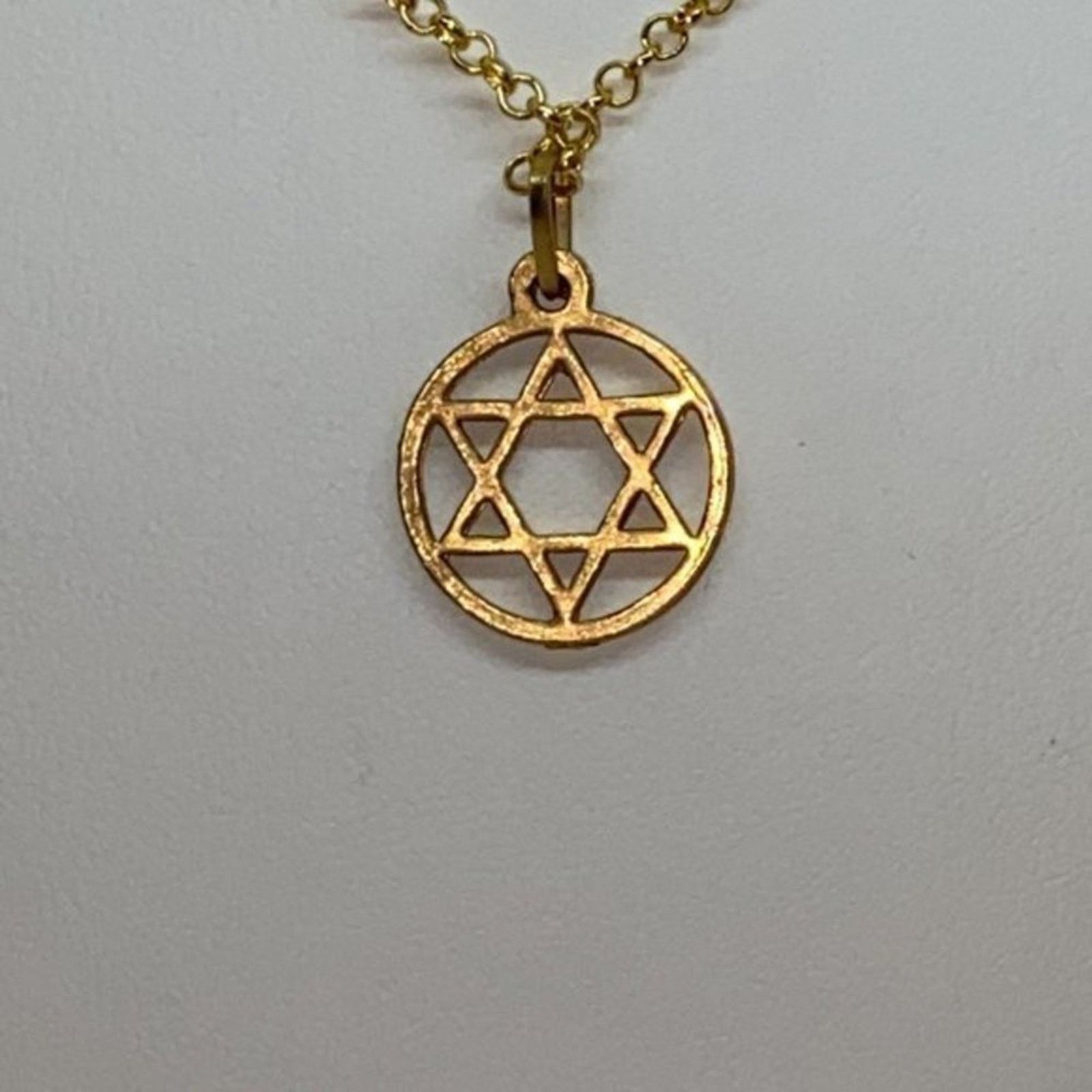Handmade Gold-Tone Star Pendant Necklace Size ONE SIZE - 2 Thumbnail
