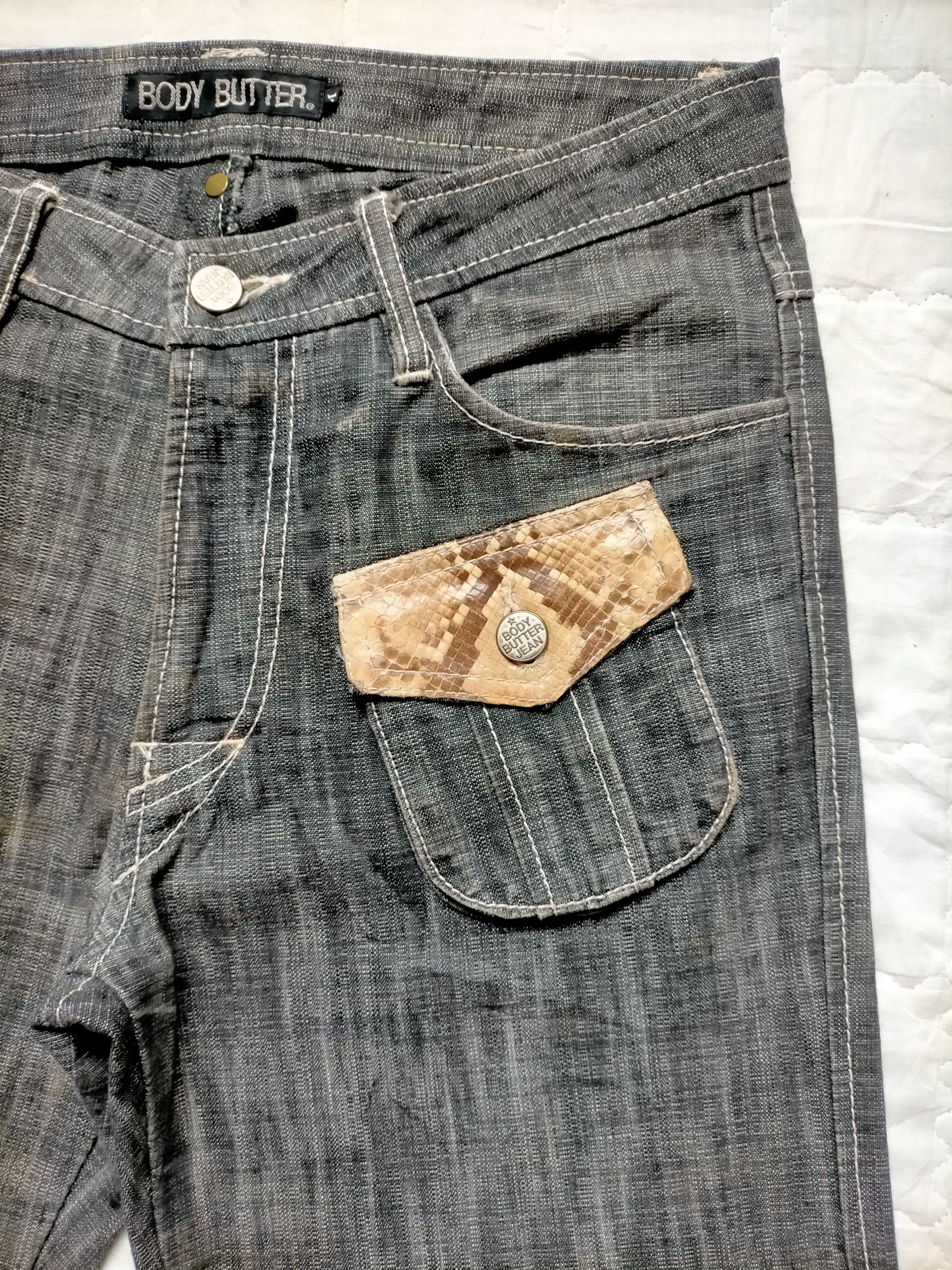 Le Grande Bleu (L.G.B.) Flare Jeans Body Butter Black Jeans Size US 30 / EU 46 - 5 Thumbnail