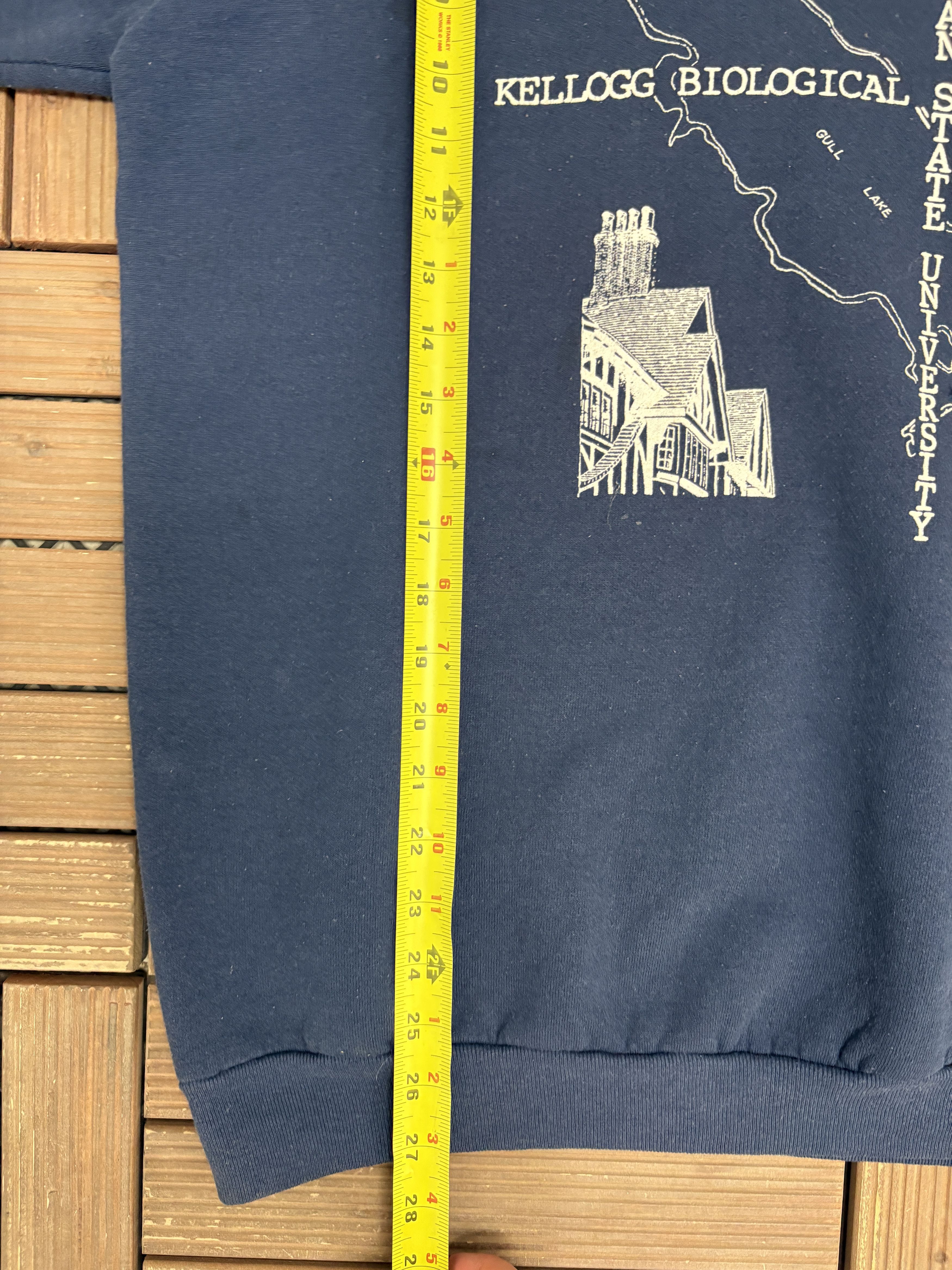 Vintage Kellogg Biological Station Michigan State Vintage Crewneck Size US XL / EU 56 / 4 - 8 Thumbnail