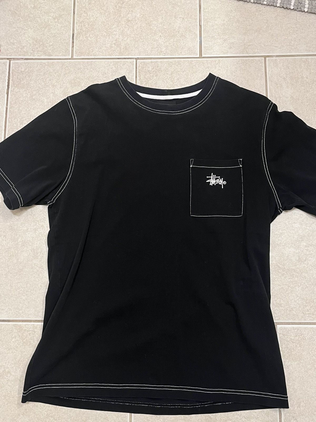 Stussy Stussy black tee Size US M / EU 48-50 / 2 - 1 Thumbnail