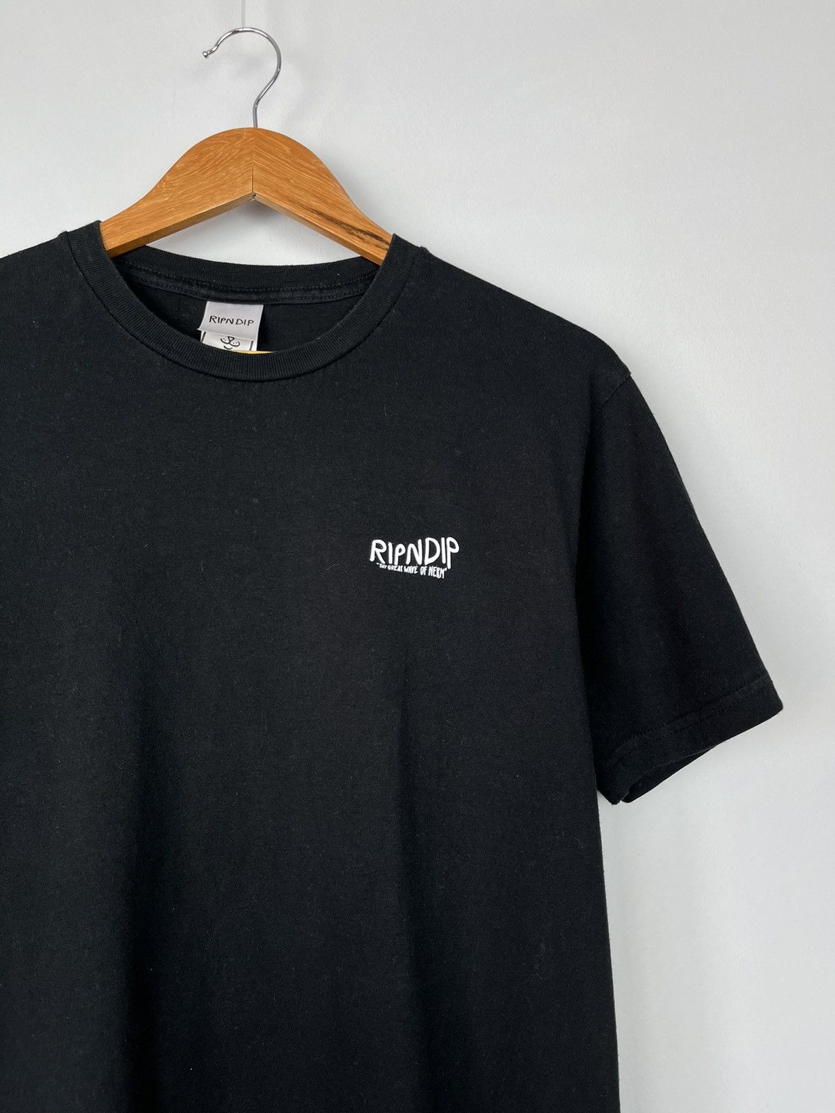 RIPNDIP Rip N Dip Great Wave Big Logo Tee Shirt Size US M / EU 48-50 / 2 - 5 Thumbnail