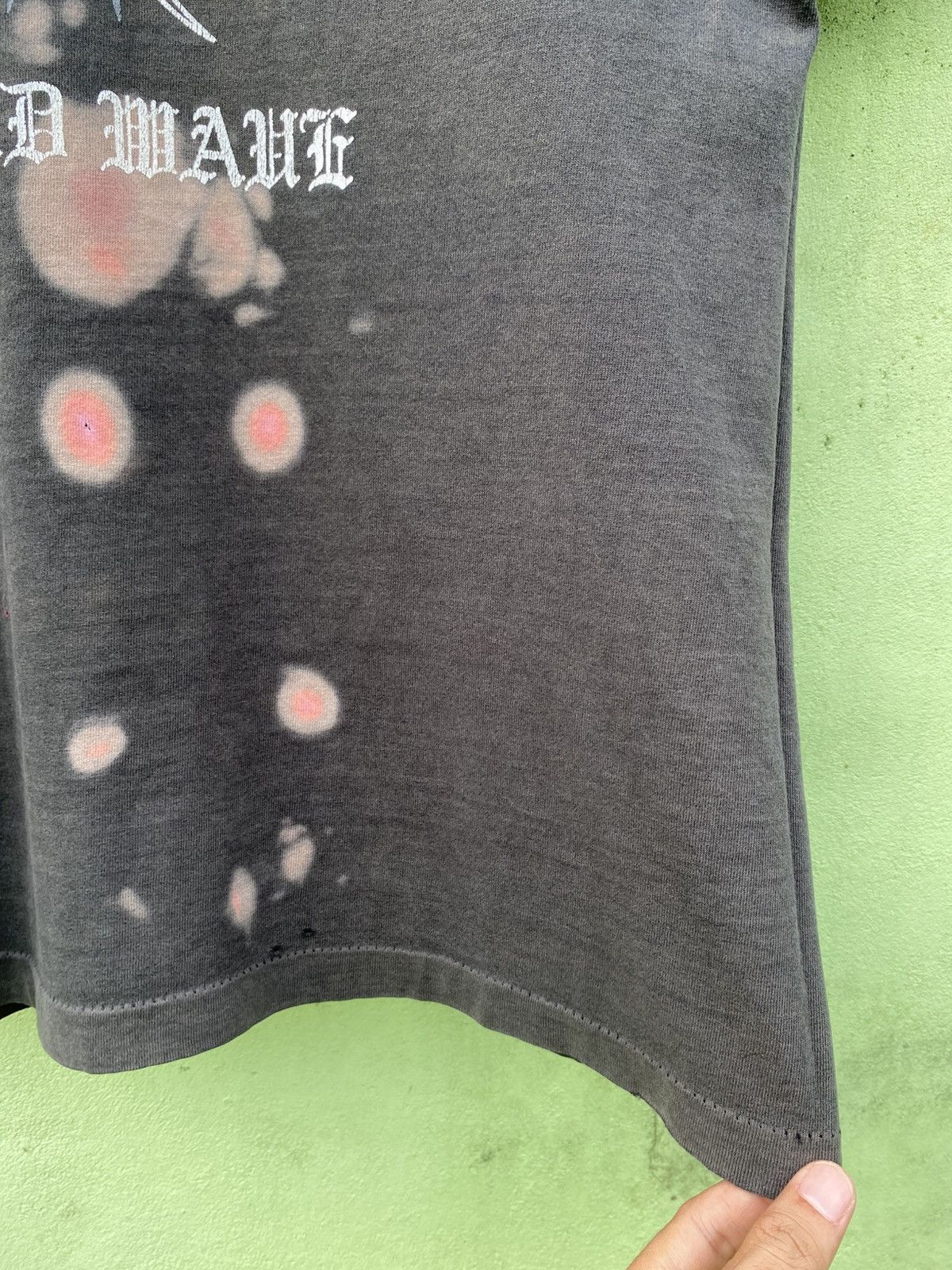 Vintage RARE VINTAGE 00s SINGLE STITCHING GOTHIC HARDCORE THIRD WAVE Size US M / EU 48-50 / 2 - 6 Thumbnail