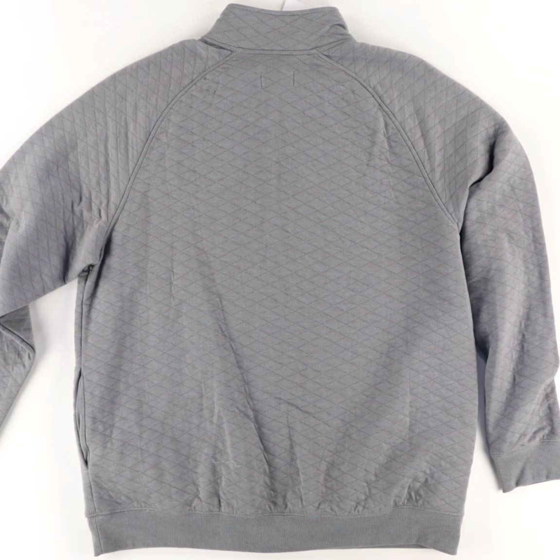 Vintage Goodfellow & Co Quilted Snap Pullover Fleece Sweater Gray Men's XL Shirt Size US XL / EU 56 / 4 - 4 Thumbnail