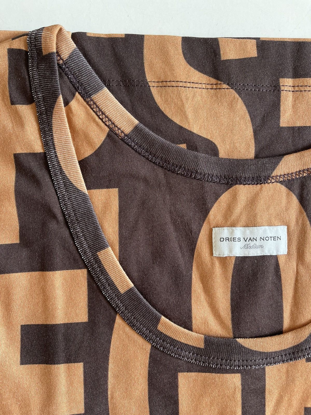 Dries Van Noten Helio Letter Print Tank Top Size US M / EU 48-50 / 2 - 8 Thumbnail