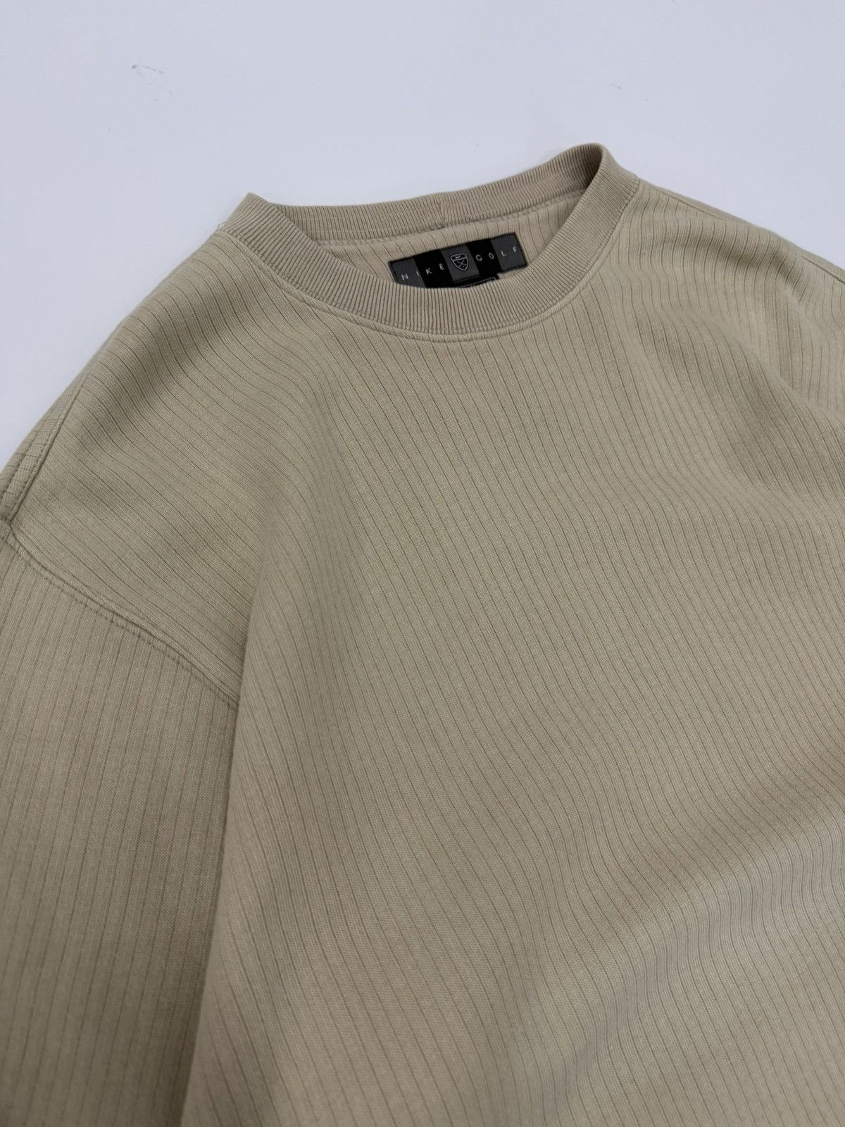 Nike 🔥Vintage 2000 Nike Golf Streetwear Sweatshirt in Beige - XL Size US L / EU 52-54 / 3 - 4 Thumbnail